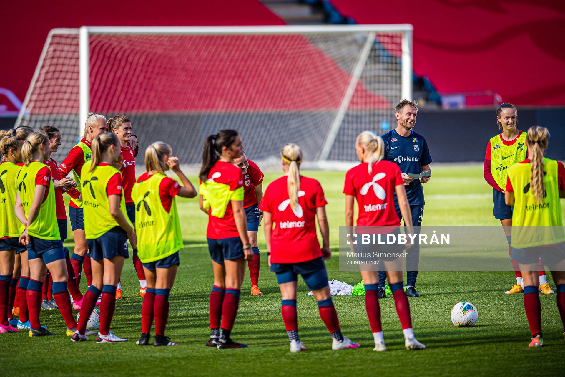 Martin Sjögren, head coach of the Norwegian women’s
