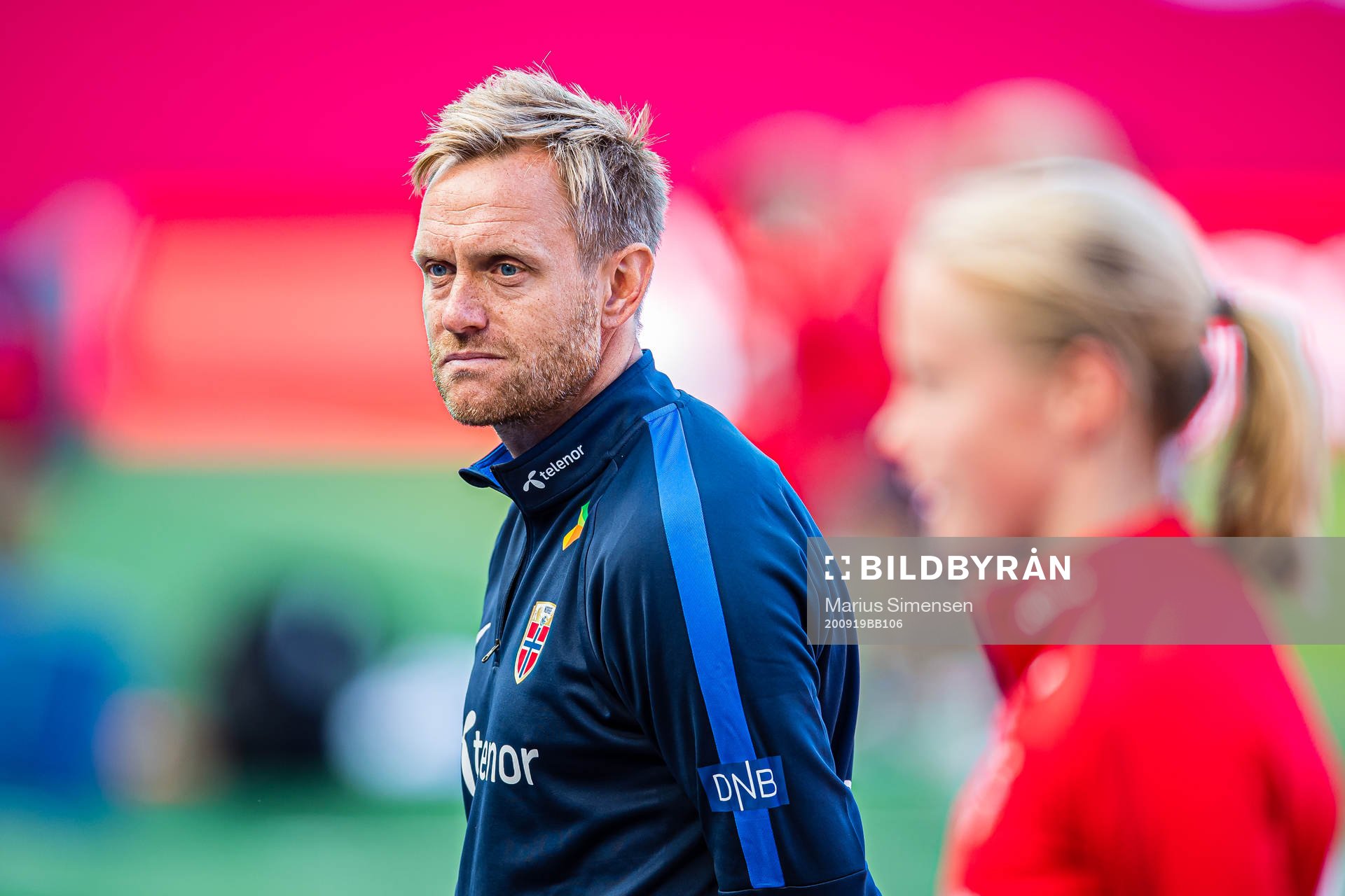 Martin Sjögren, head coach of the Norwegian women’s