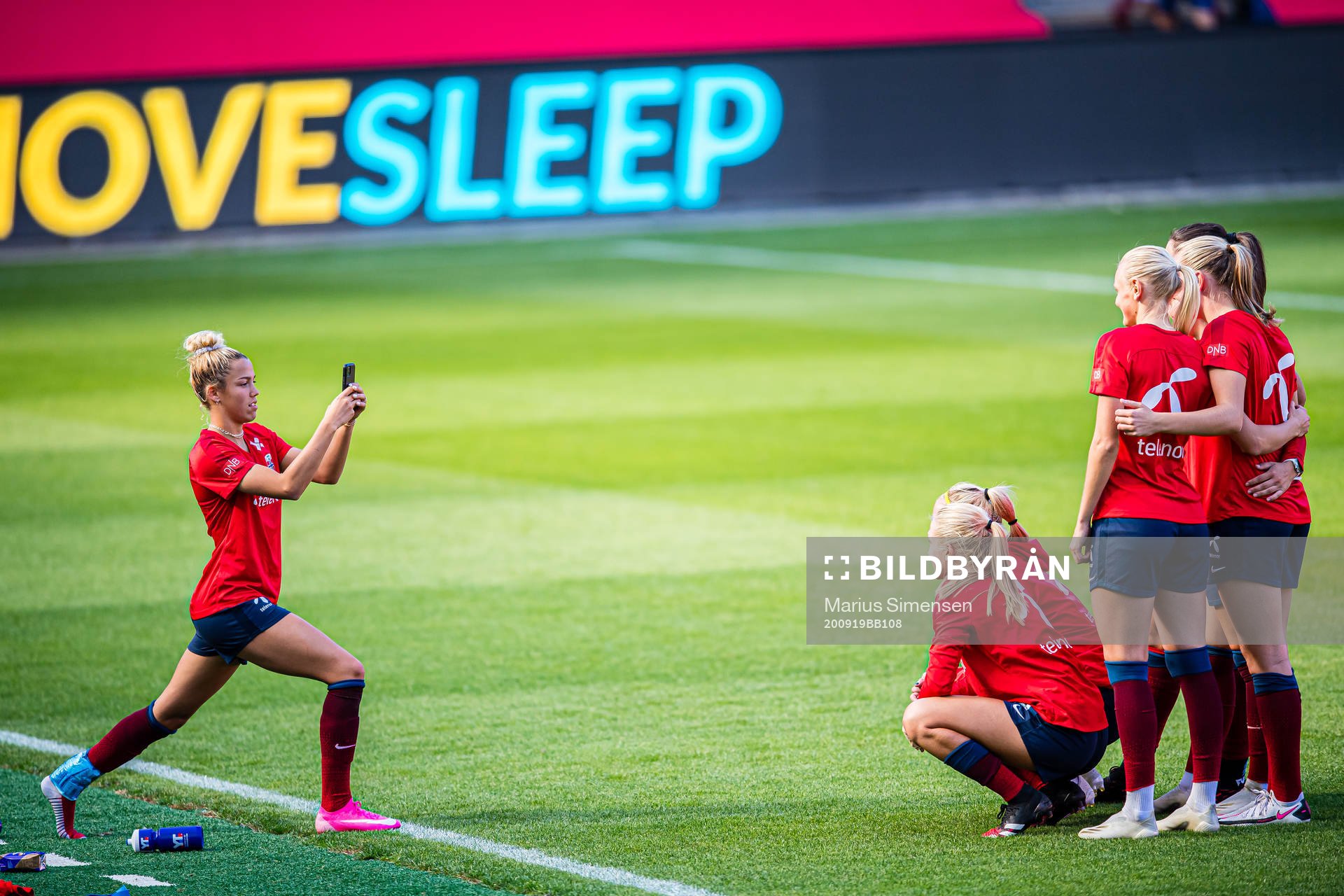 Celin Bizet Ildhusøy of the Norwegian women’s national