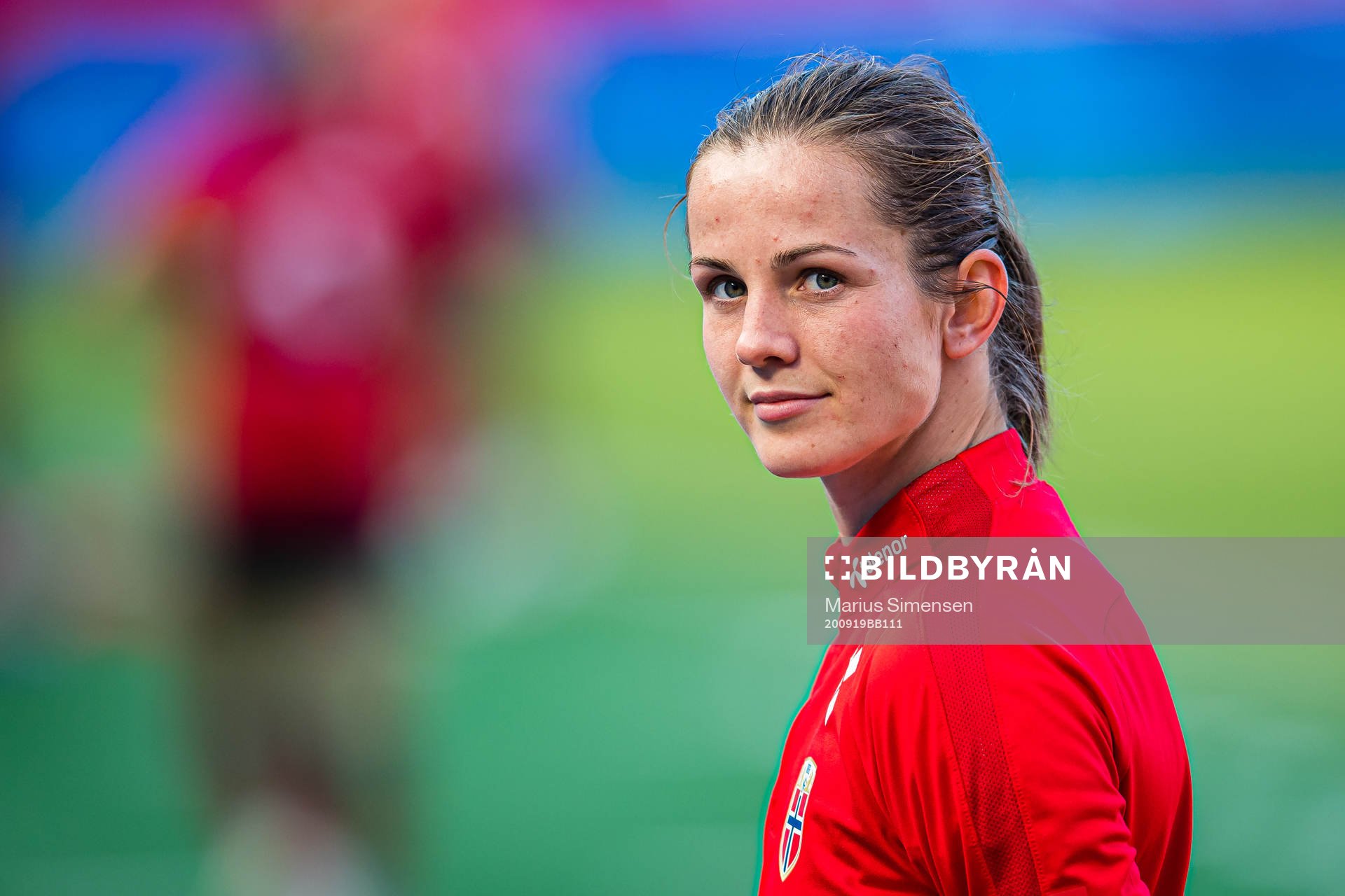 Tuva Hansen of the Norwegian women’s national football