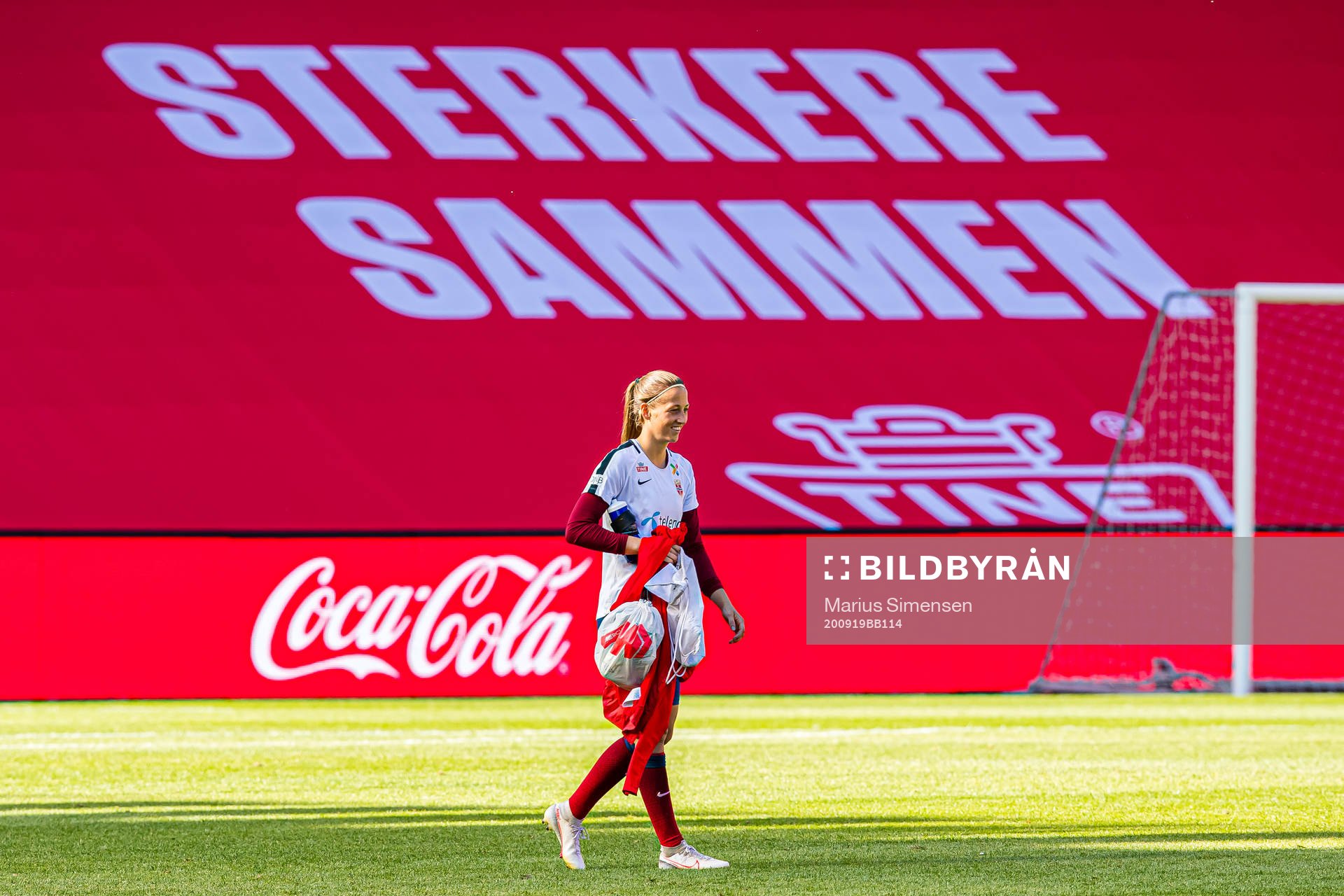 Cecilie Hauståker Fiskerstrand of the Norwegian women’s