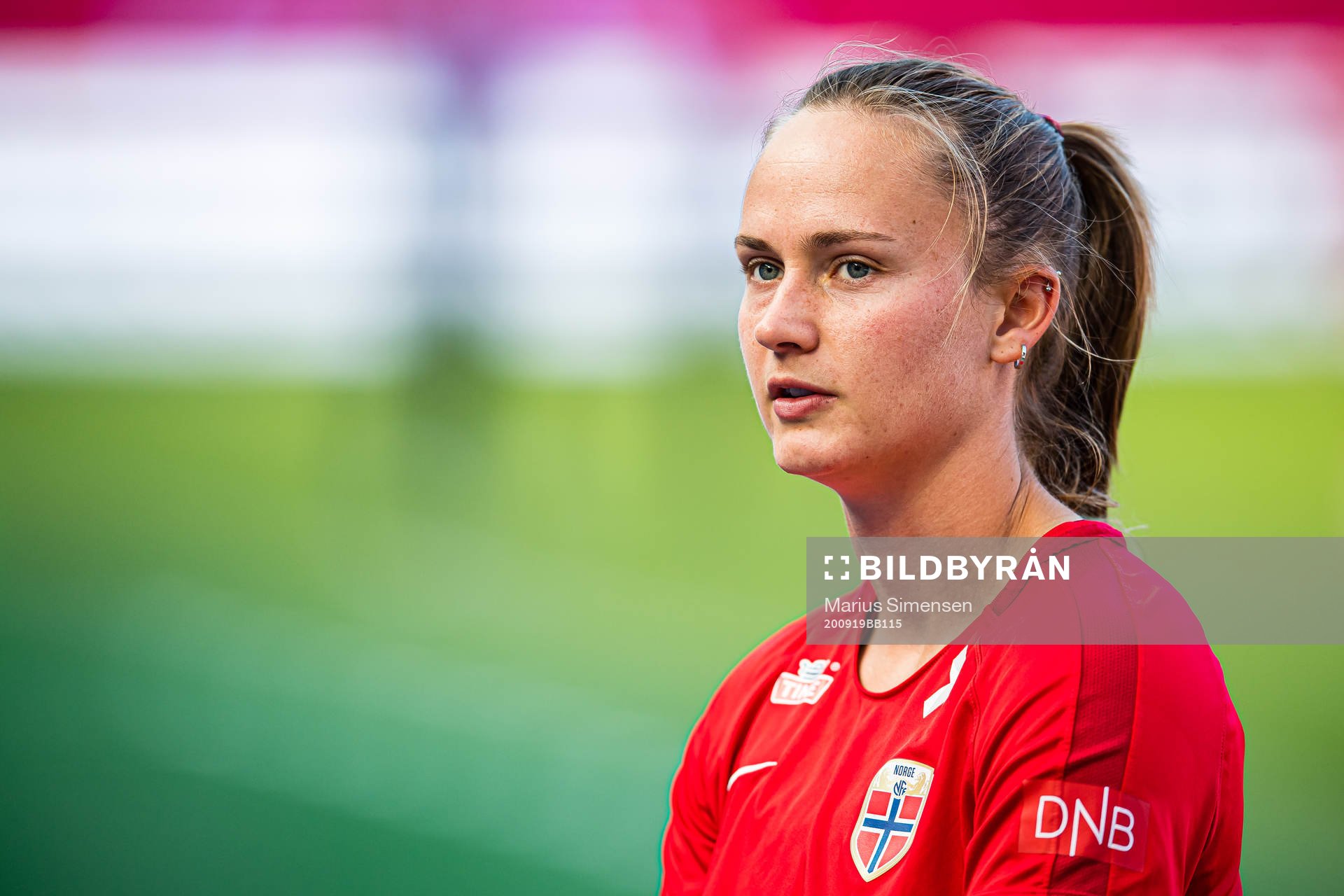 Caroline Graham Hansen of the Norwegian women’s national