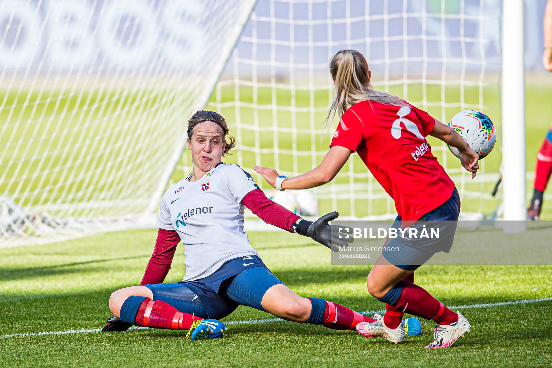 Ida Norstrøm of the Norwegian women’s national football