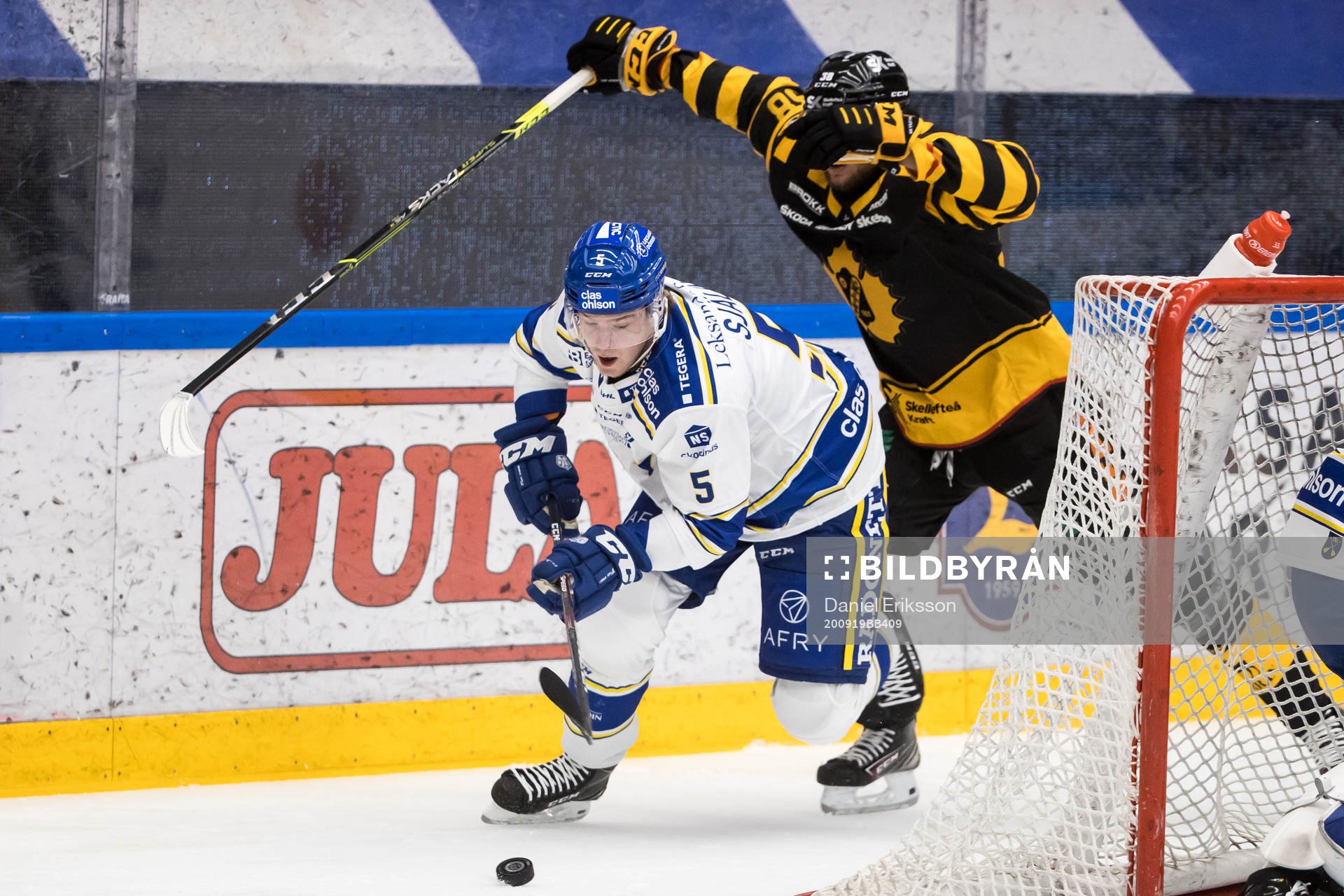 Leksands Calle Själin och Skellefteås Jacob Olofsson