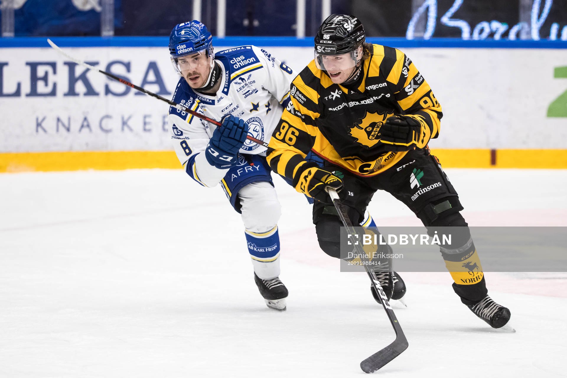 Skellefteås Rickard Hugg och Leksands Matt Caito