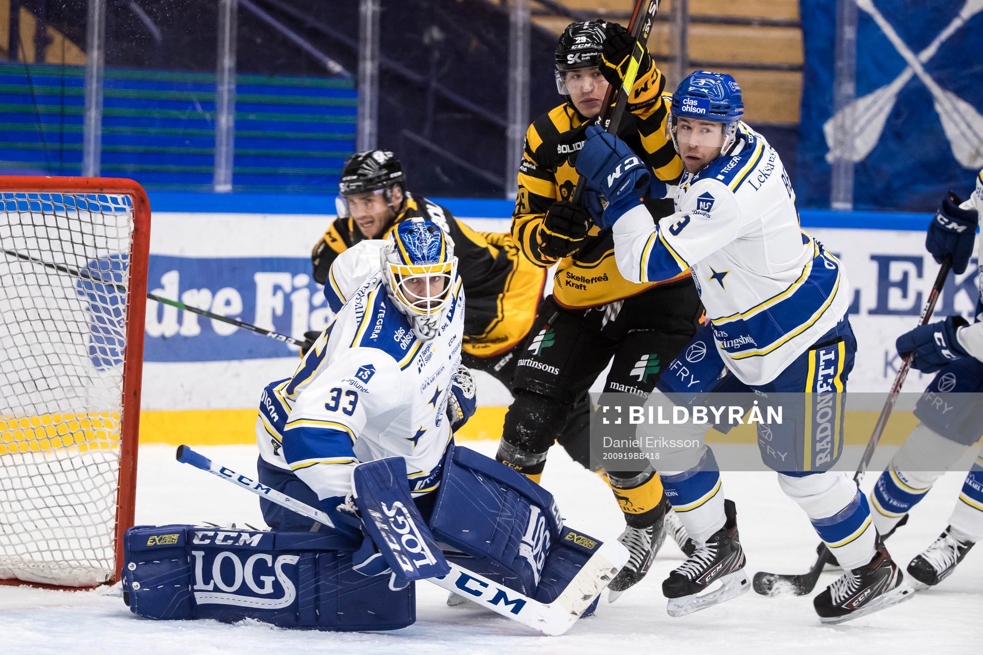 Leksands målvakt Axel Brage