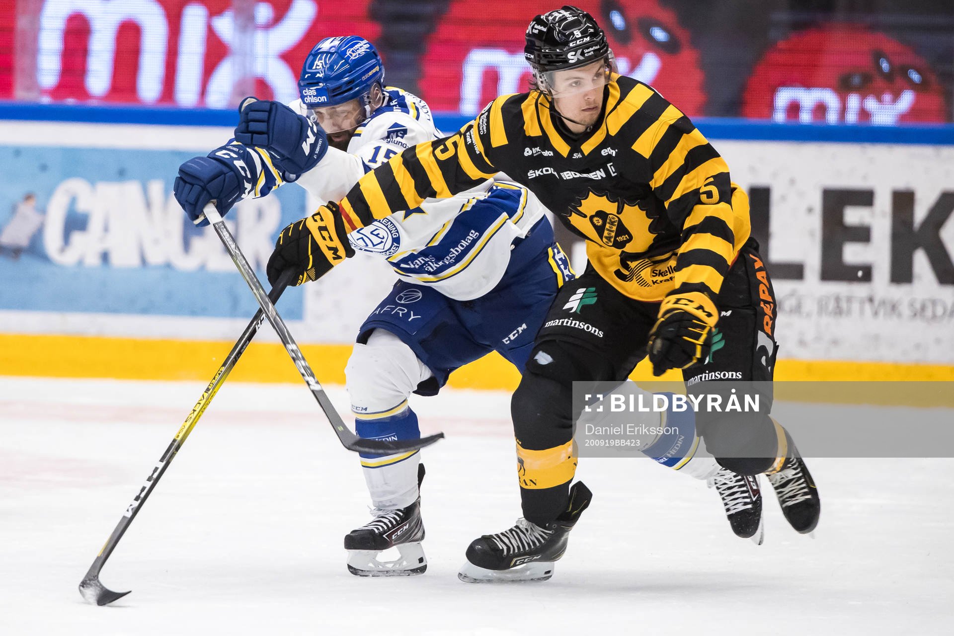 Leksands Otto Paajanen och Skellefteås hilip Broberg