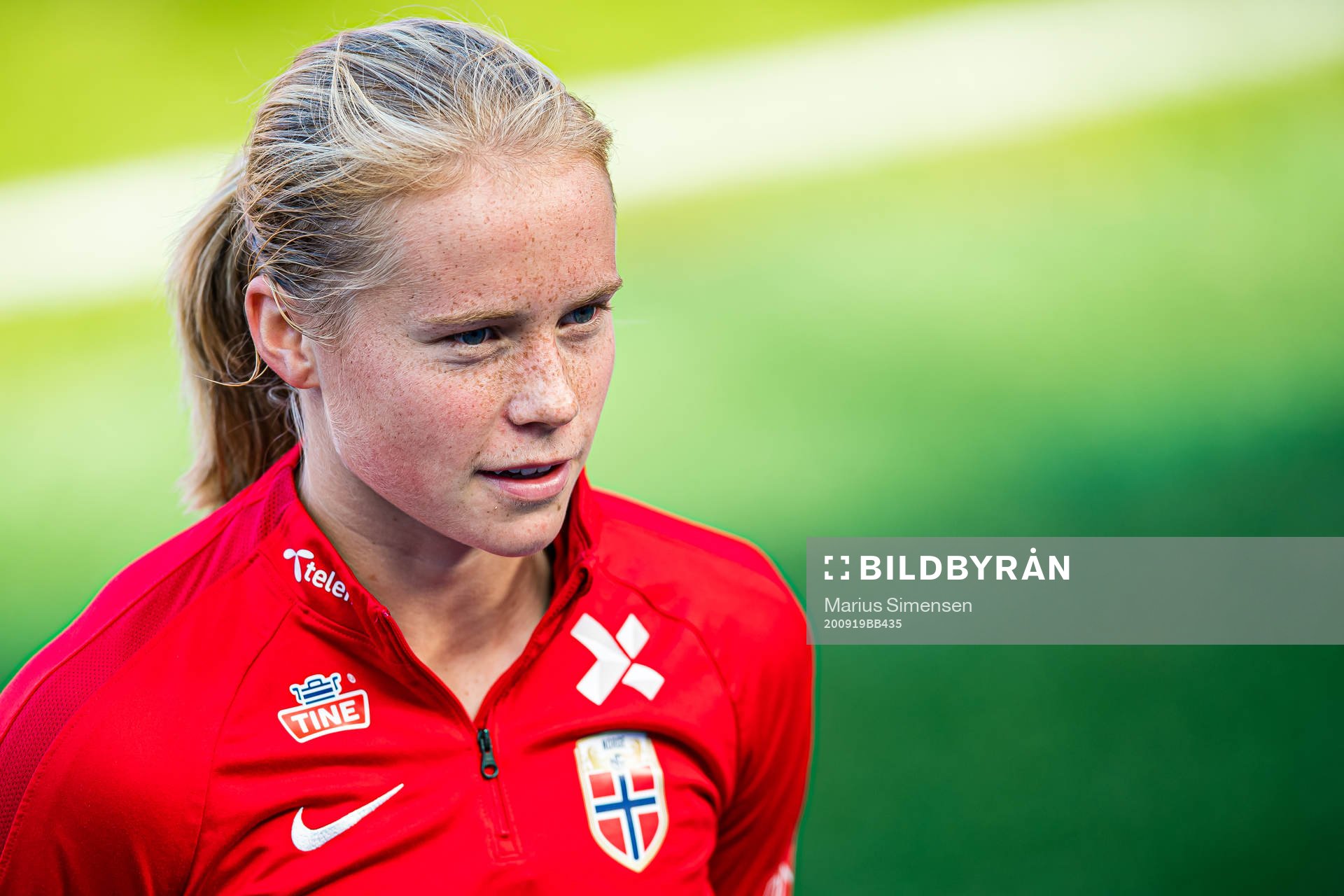 Julie Blakstad of the Norwegian women’s national football