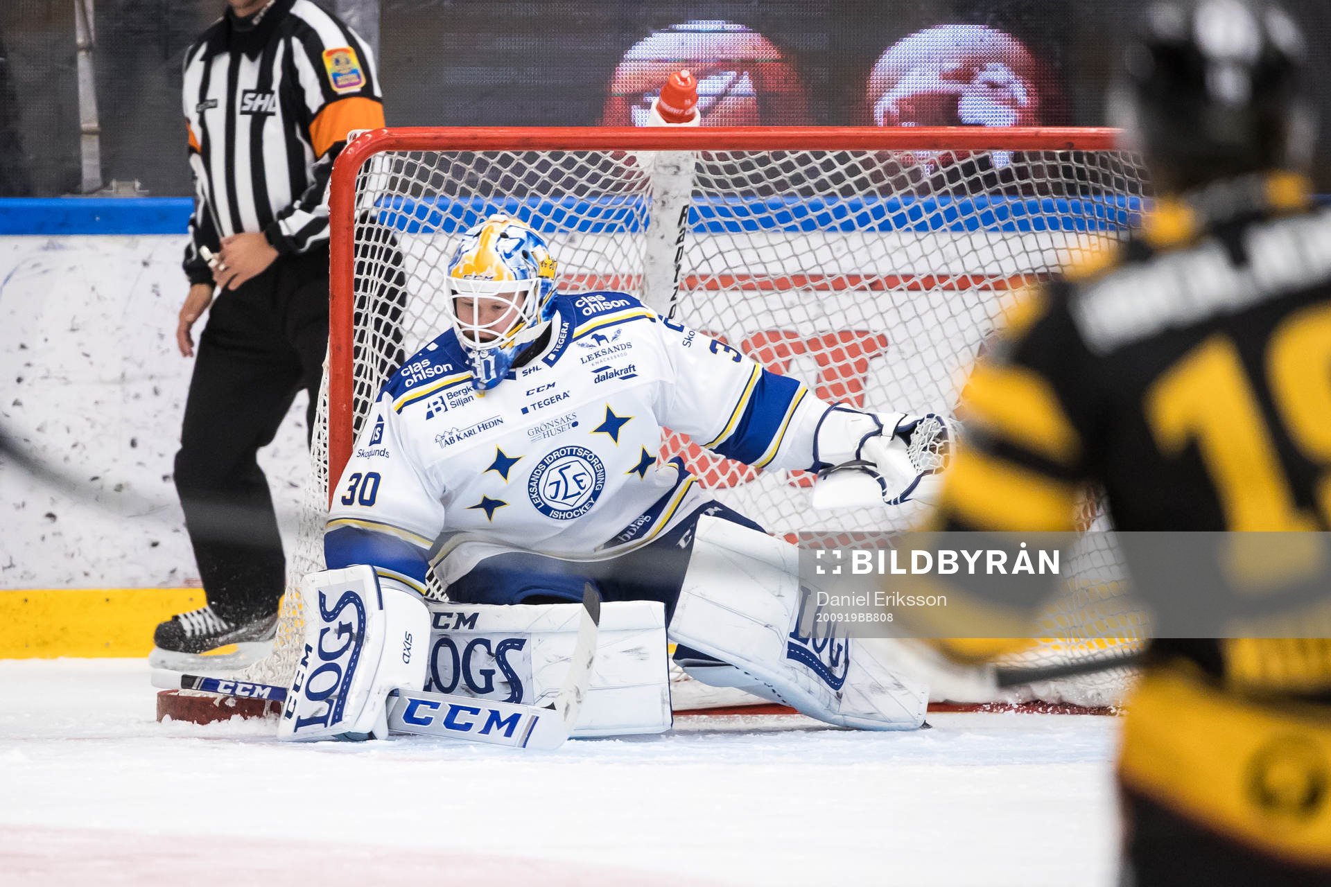 Leksands målvakt Janne Juvonen
