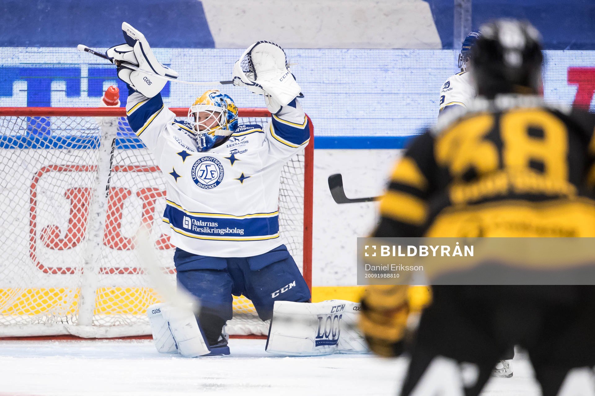 Leksands målvakt Janne Juvonen