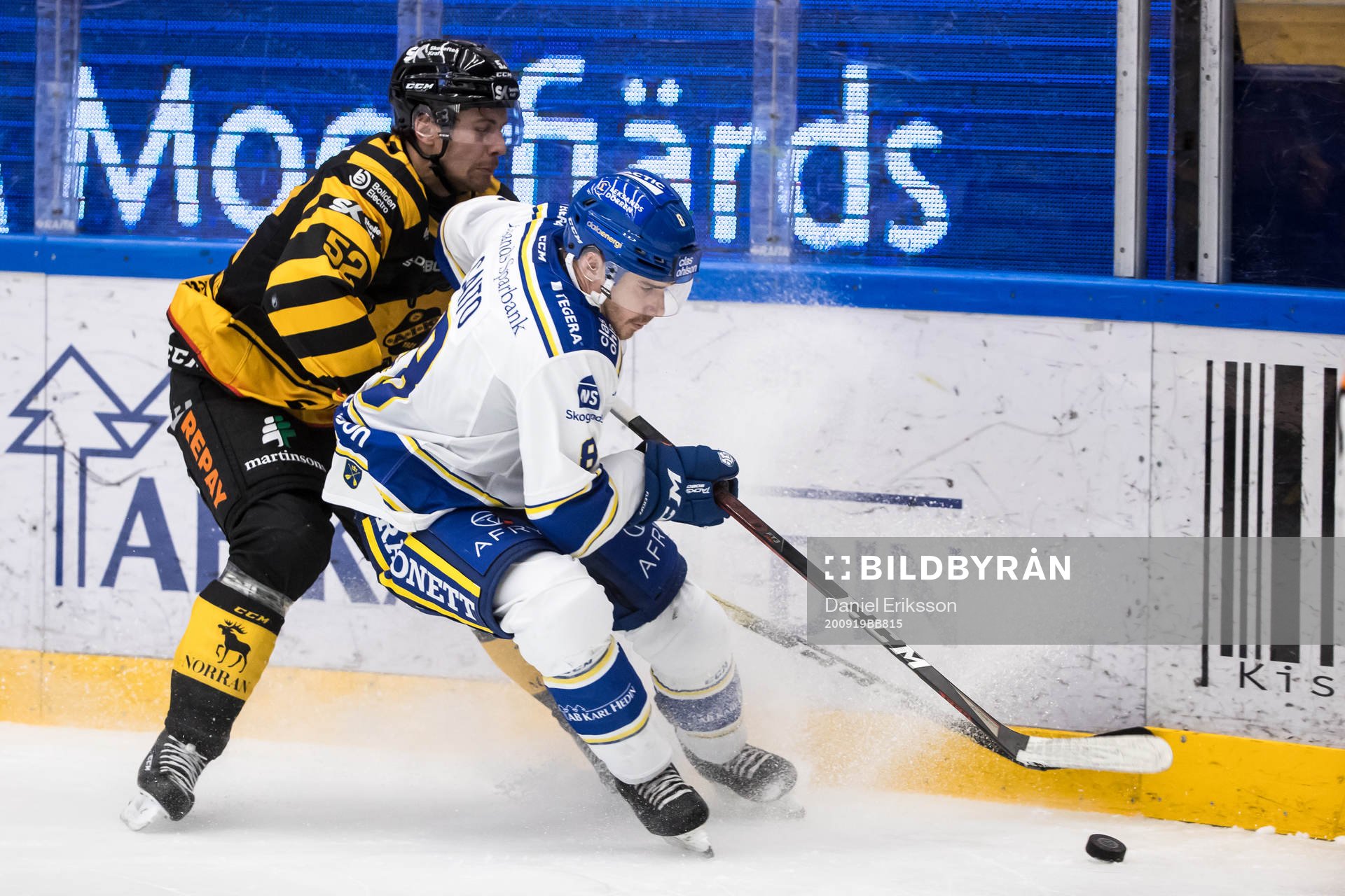 Skellefteås Arvid Lundberg  och Leksands Matt Caito