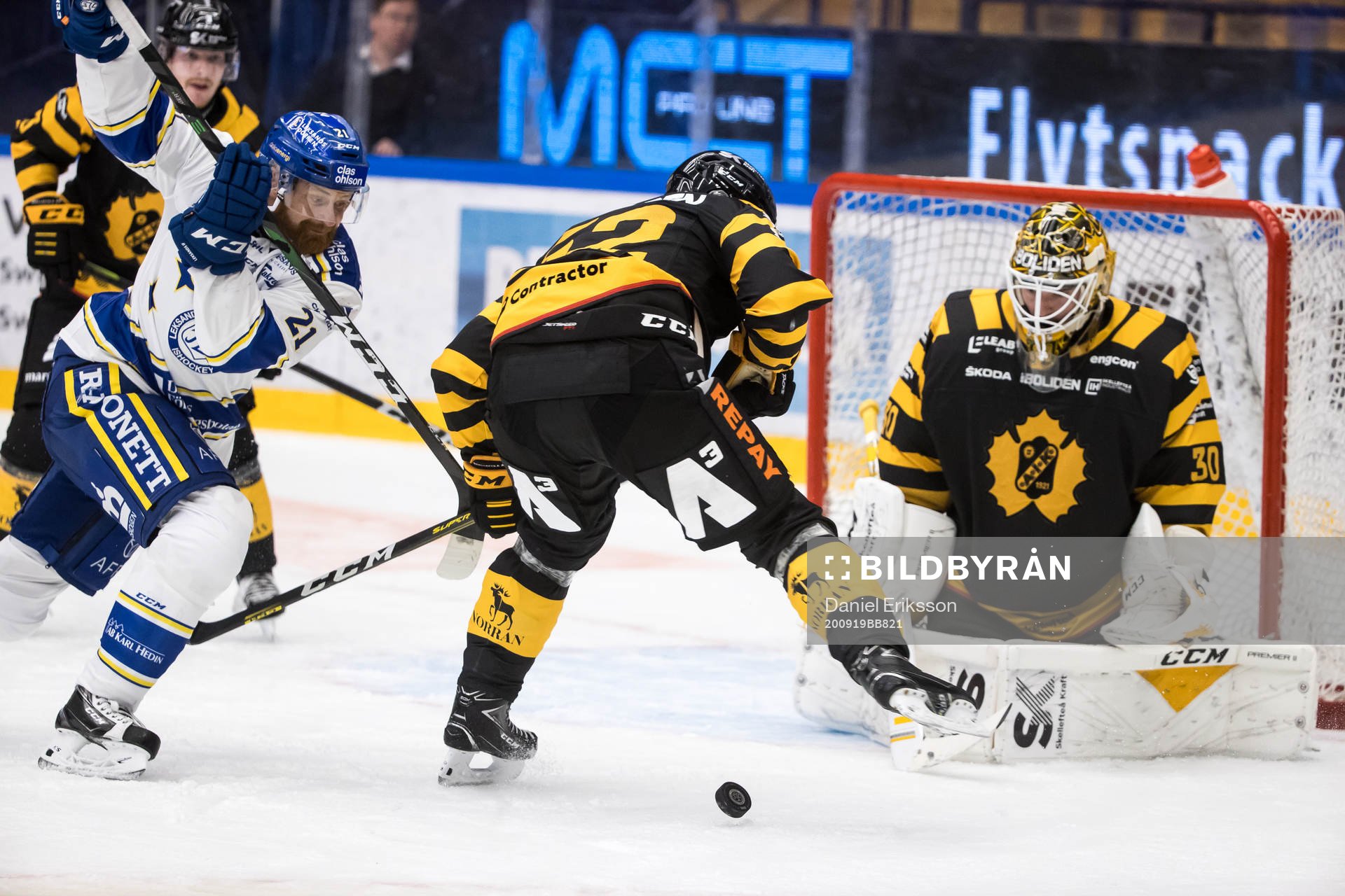 Leksands Mattias Ritola och Skellefteås Jonathan Johnson