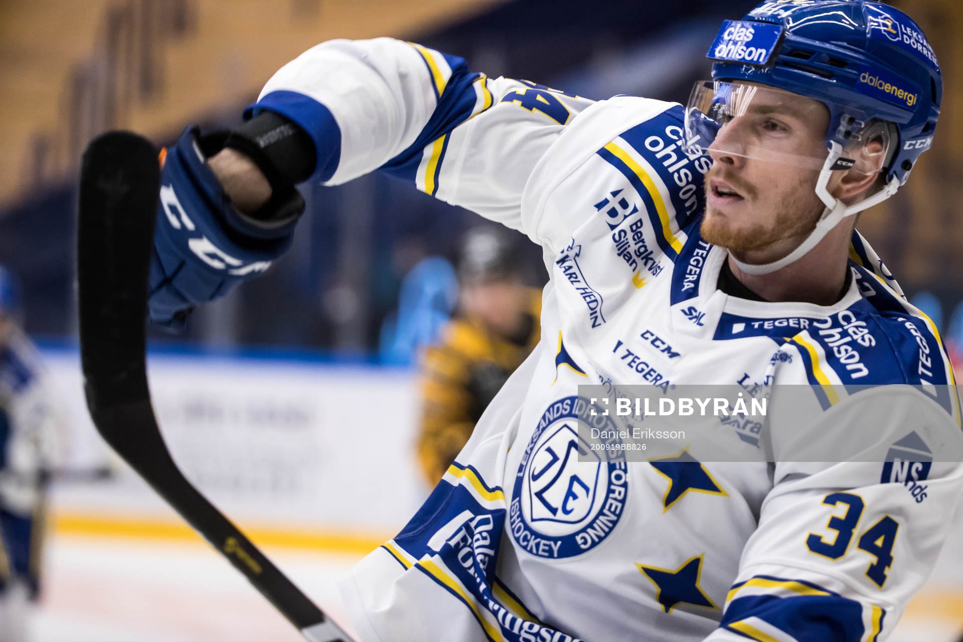 Leksands Peter Cehlarik jublar