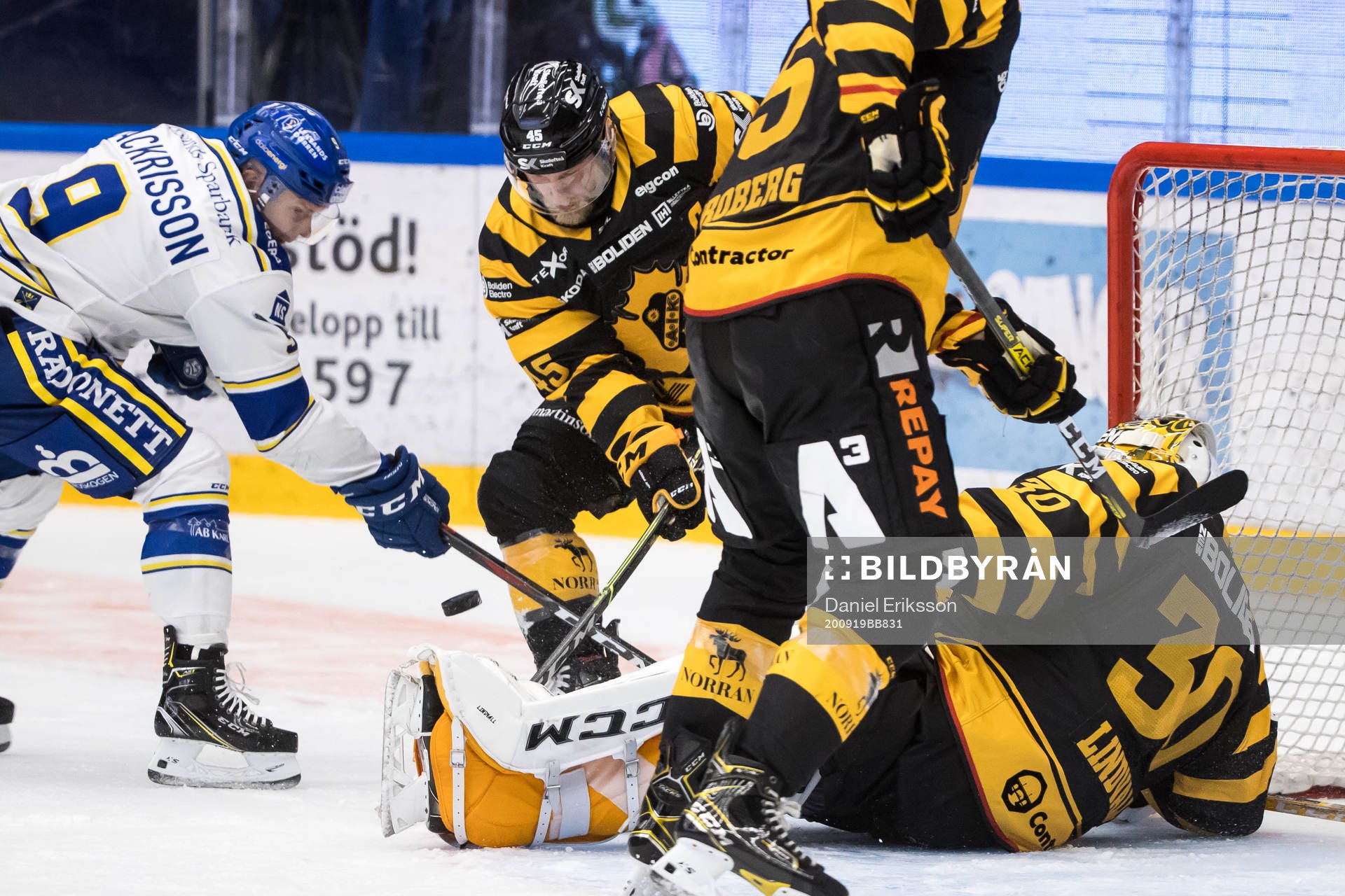 Leksands Daniel Gunnarsson och Skellefteås Oscar Möller