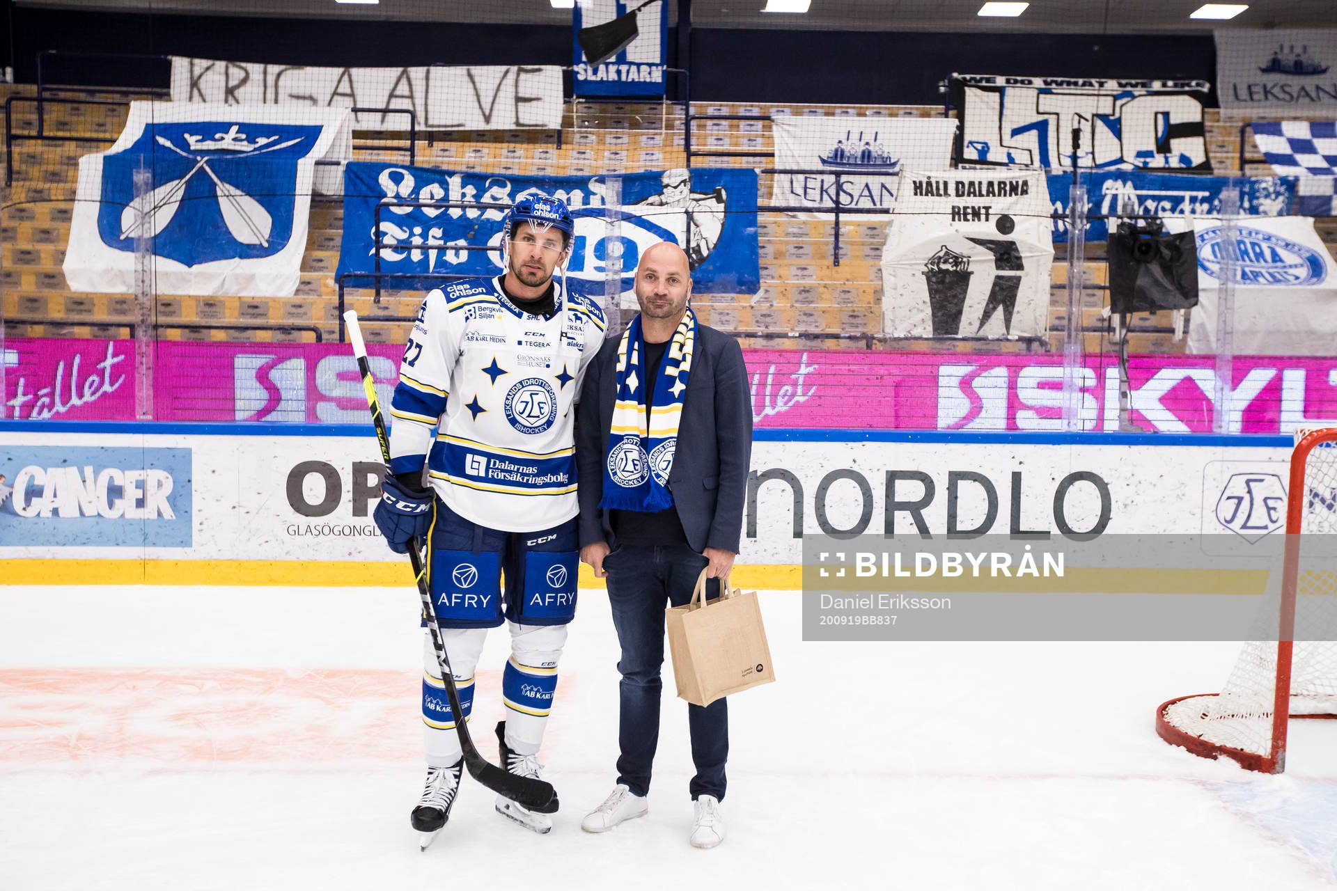 Leksands Marek Hrivík matchens lirare