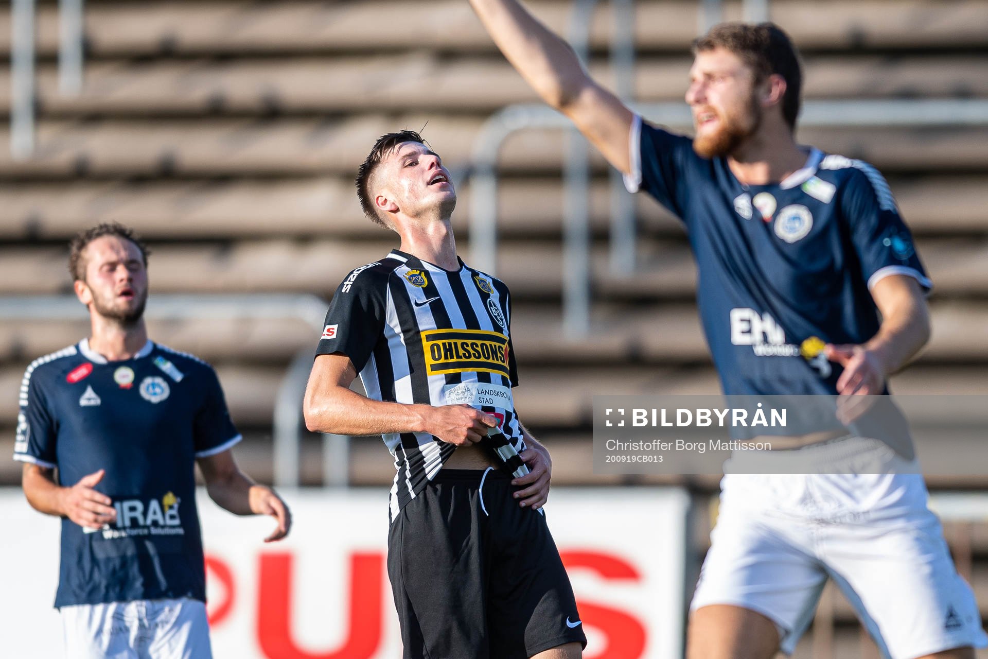 Landskronas Filip Olsson deppar