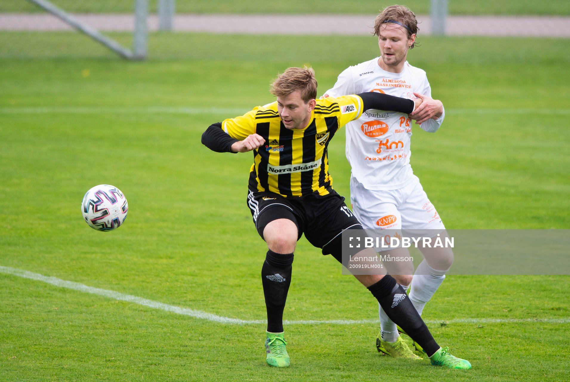 IFK Hässleholms Mattias Jönsson i matchen mellan IFK