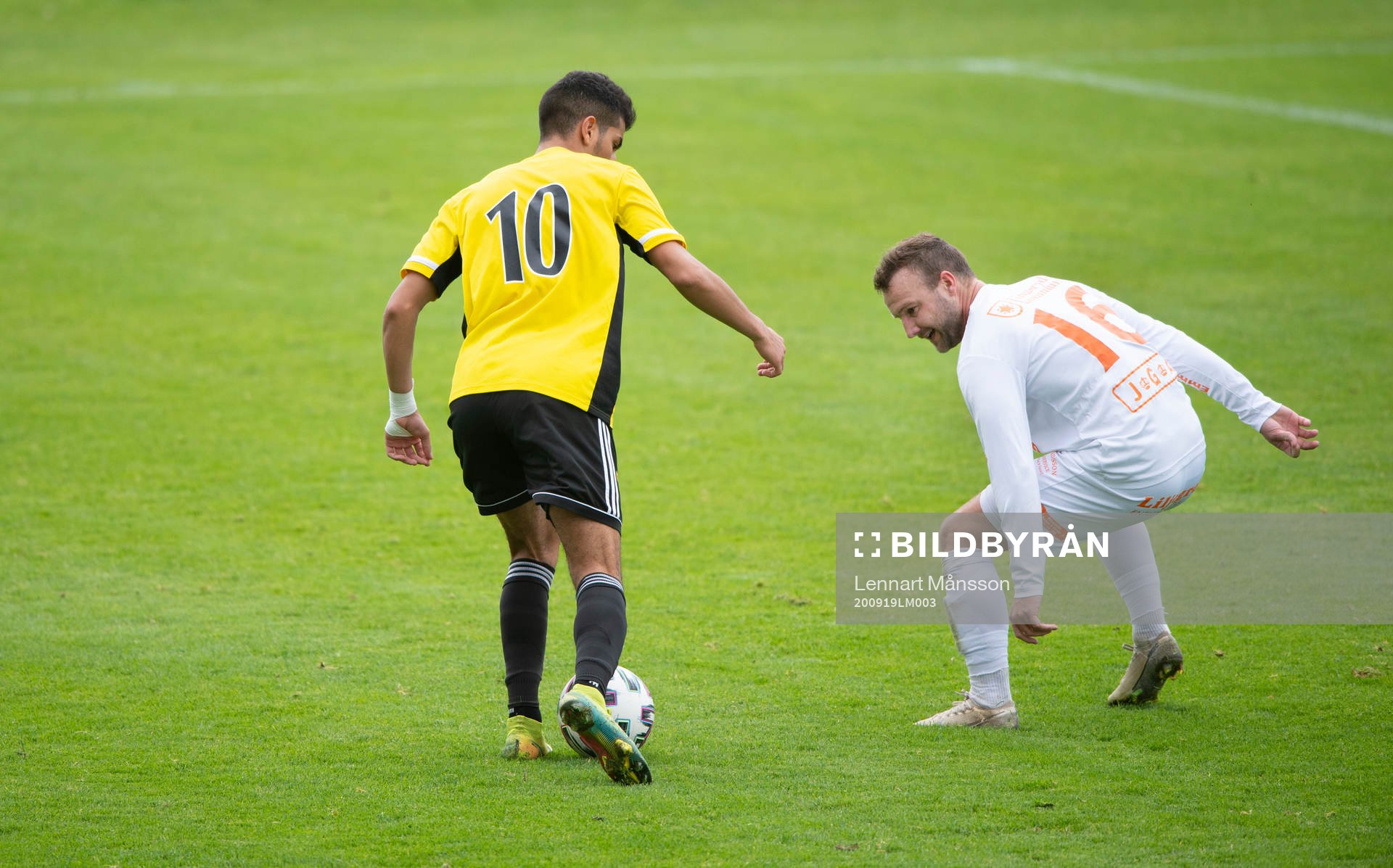 IFK Hässleholms Mustafa Owaid i matchen mellan IFK