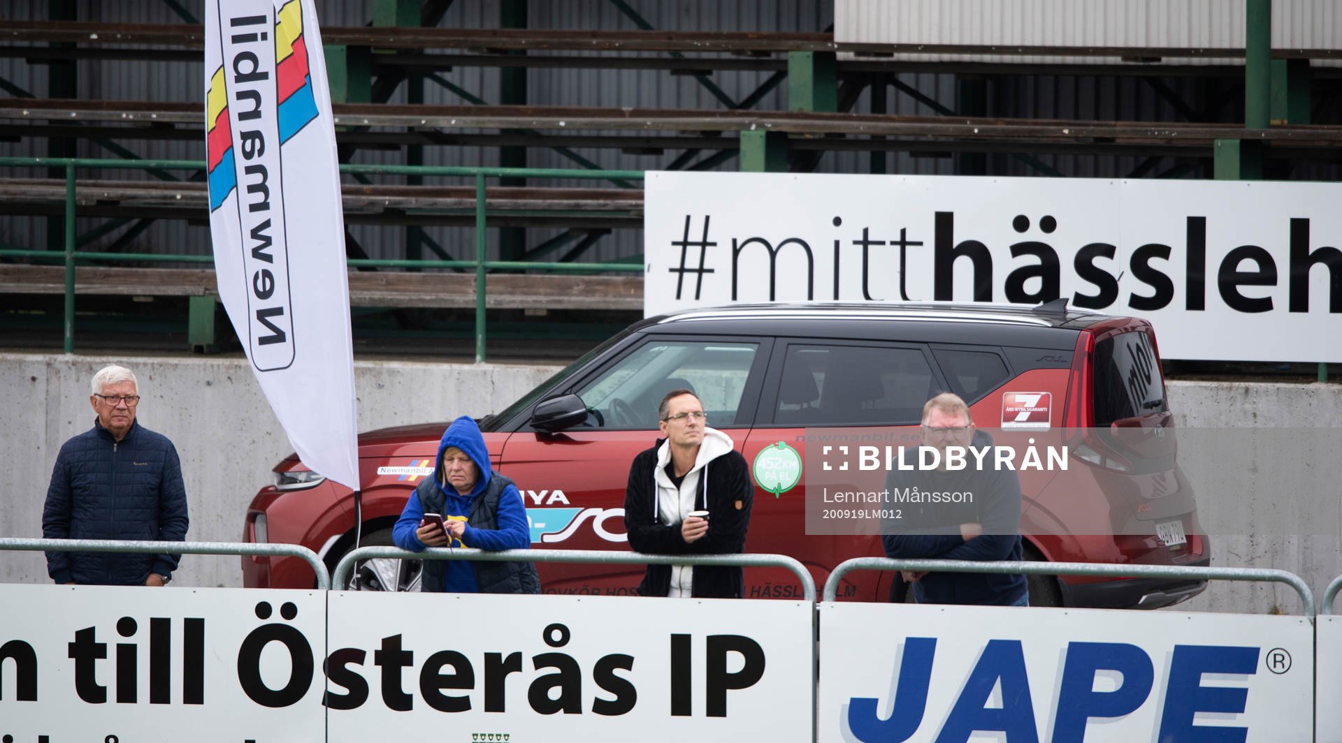 i matchen mellan IFK Hässleholm och Älmeboda/Linneryd i