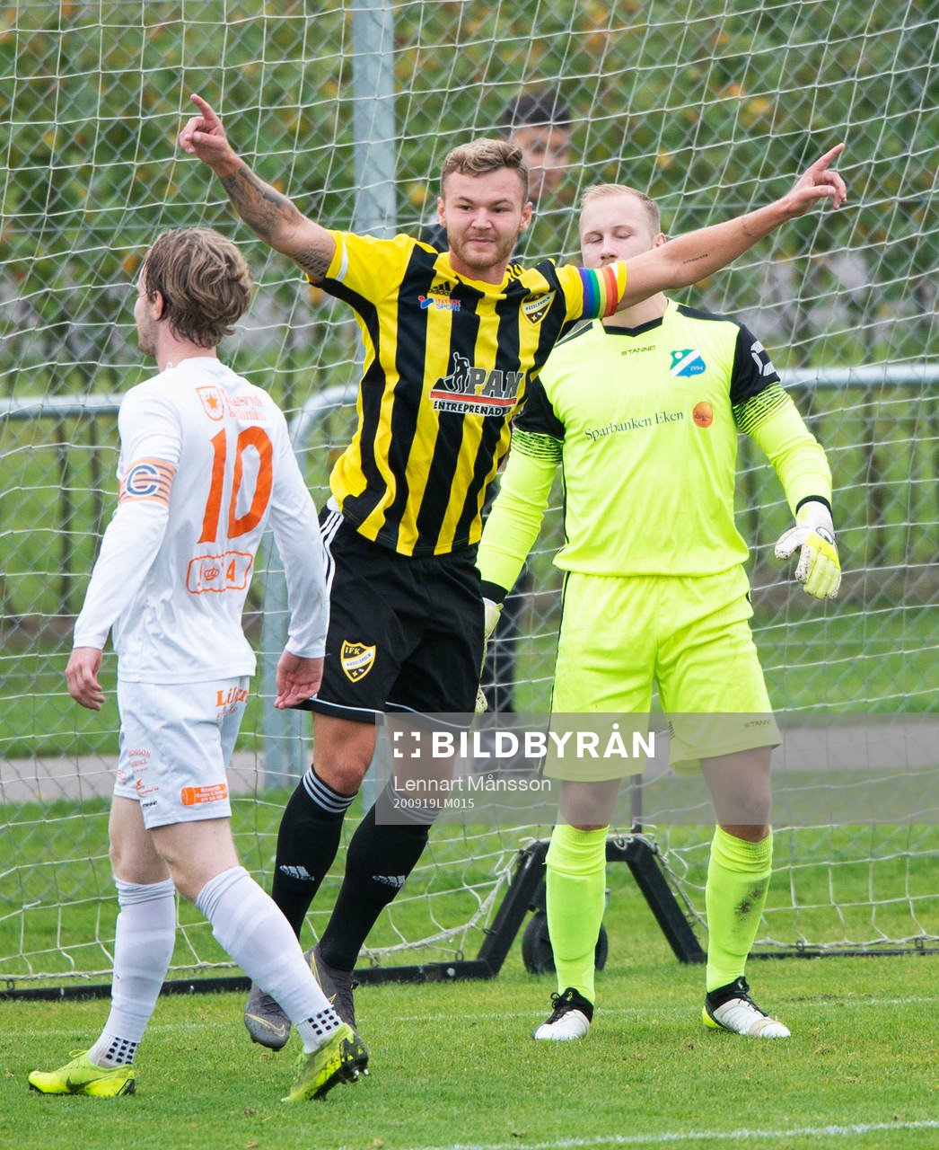 IFK Hässleholms Albin Nilsson i matchen mellan IFK