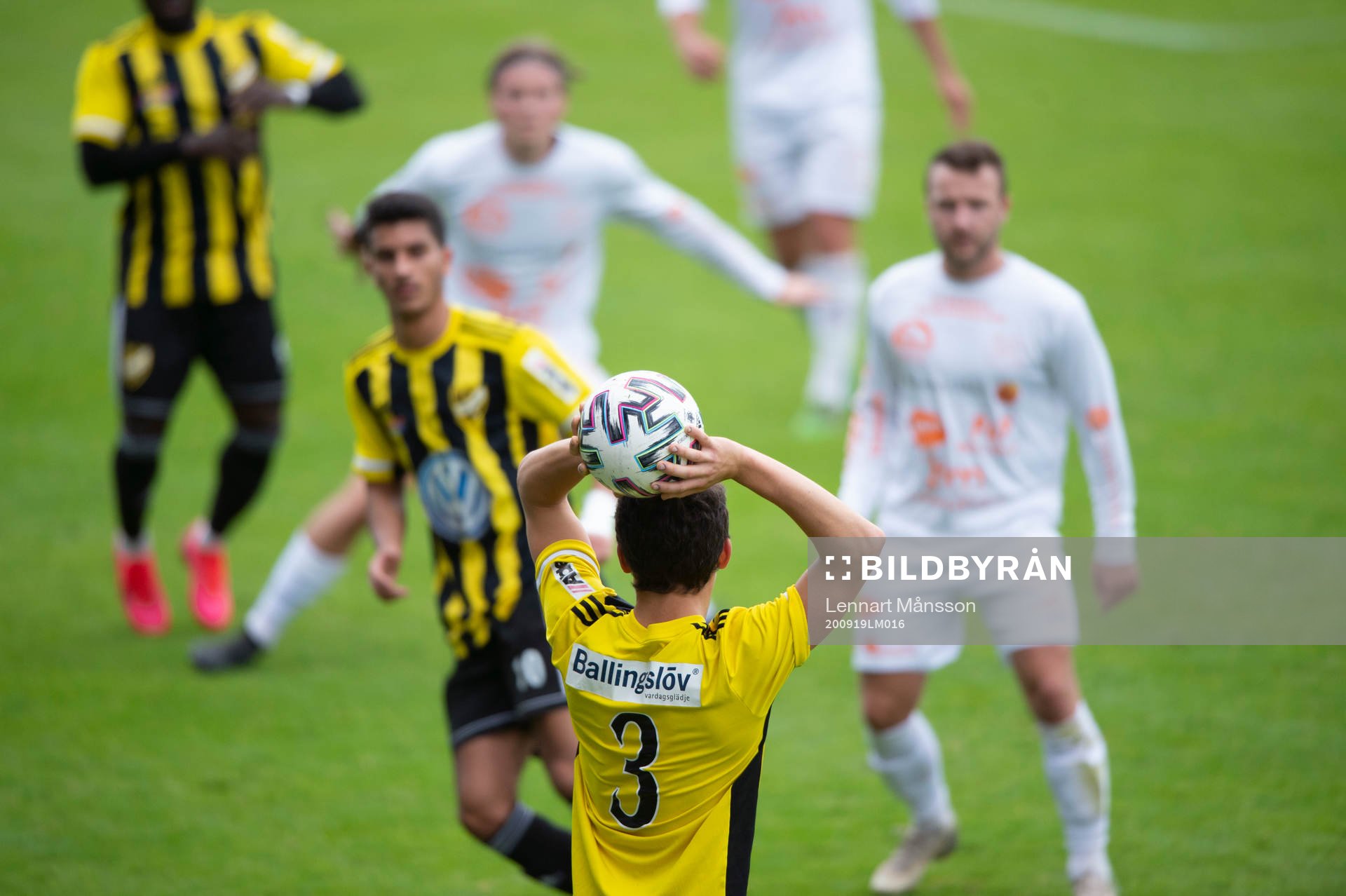 i matchen mellan IFK Hässleholm och Älmeboda/Linneryd i