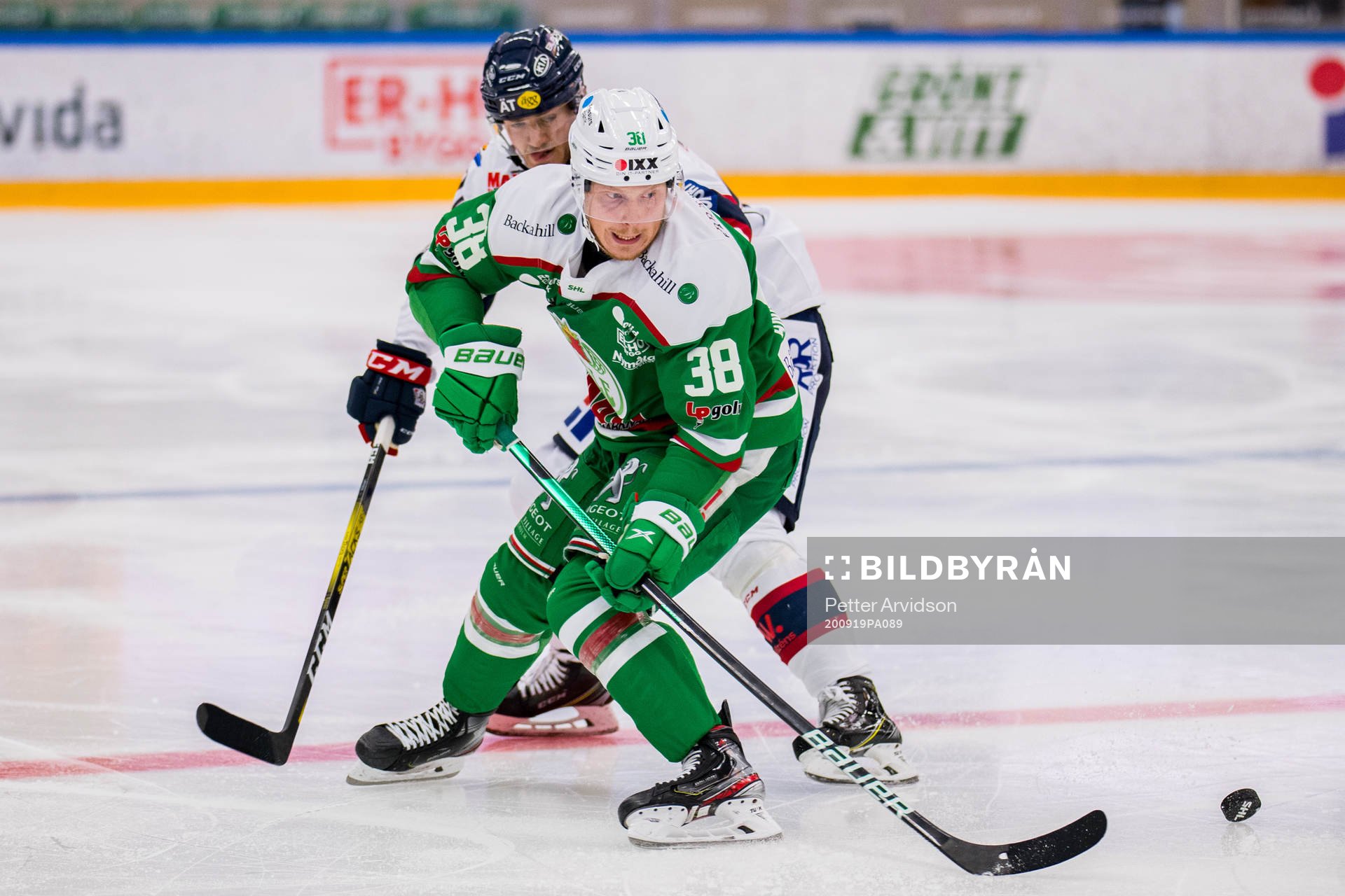 Rögles Erik Andersson och Linköpings Hampus Larsson