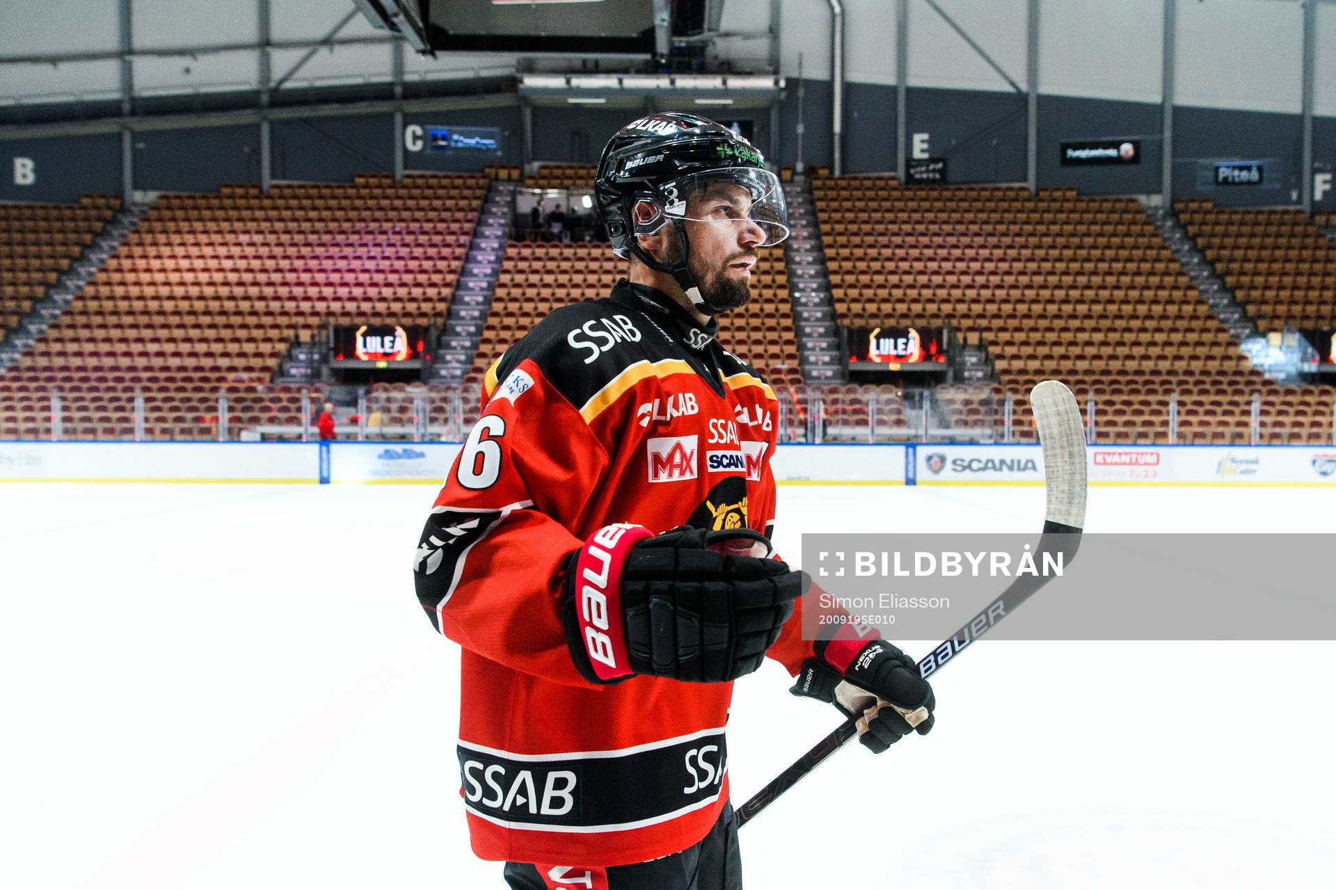 Luleås Niklas Olausson jublar