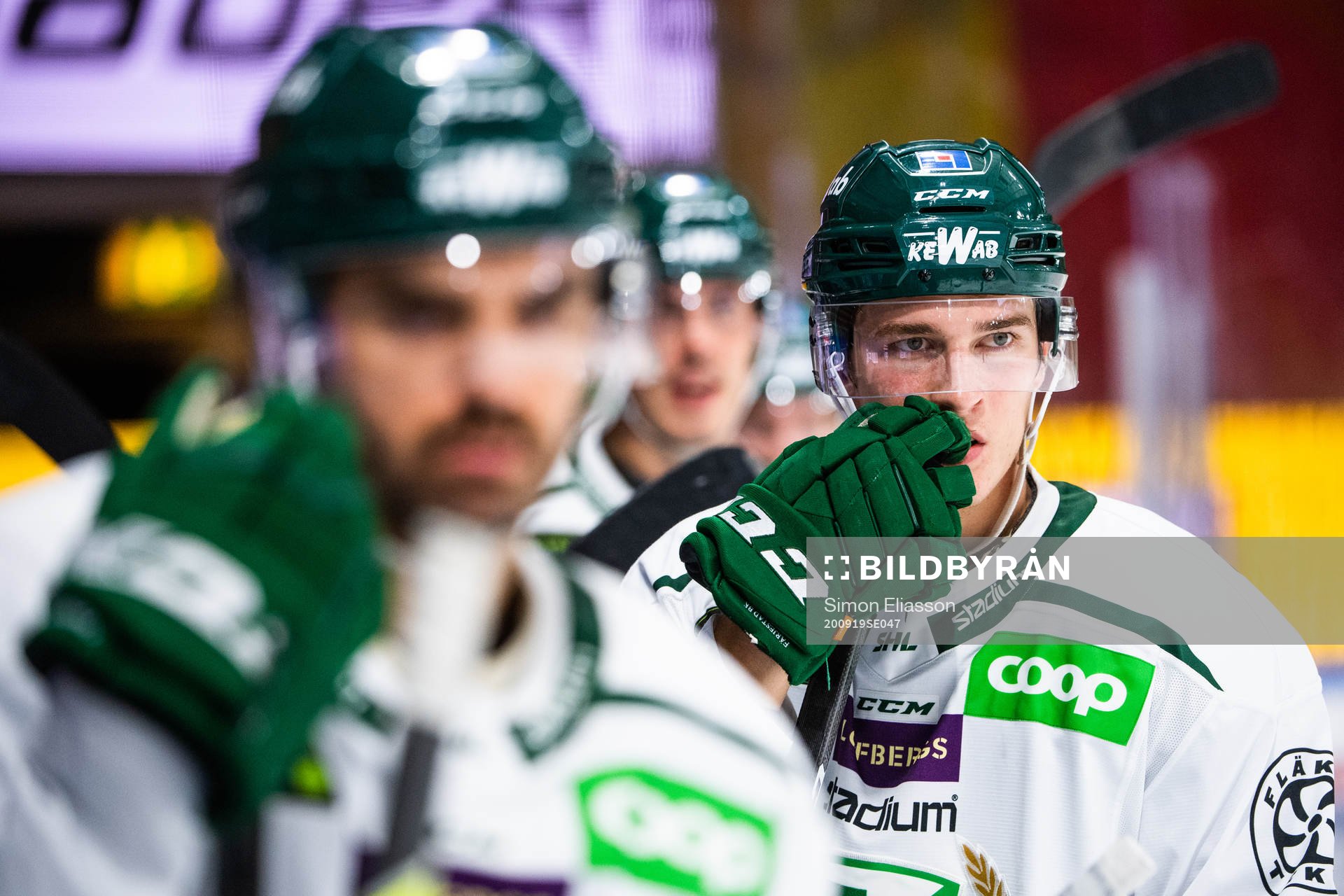 Färjestads Per Åslund deppar