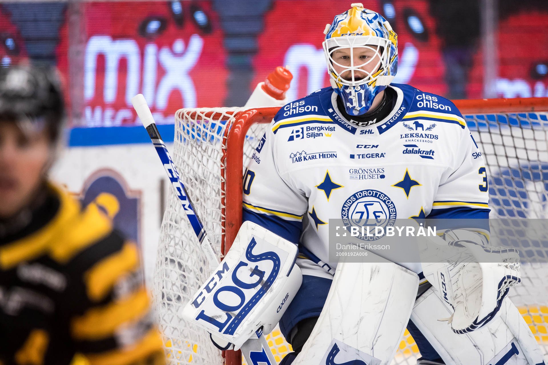 Leksands målvakt Janne Juvonen