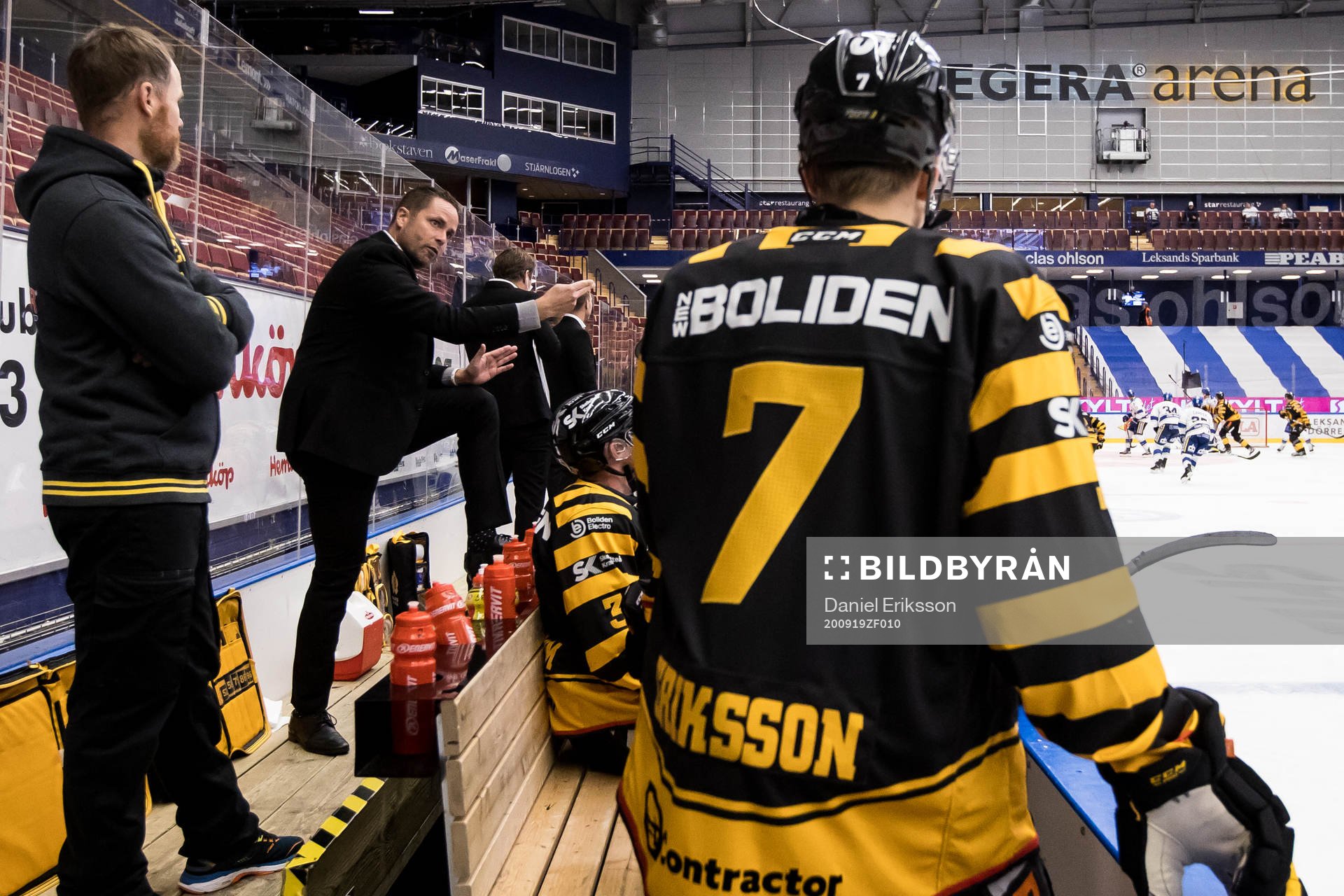 Skellefteås assisterande tränare Stefan Hedlund