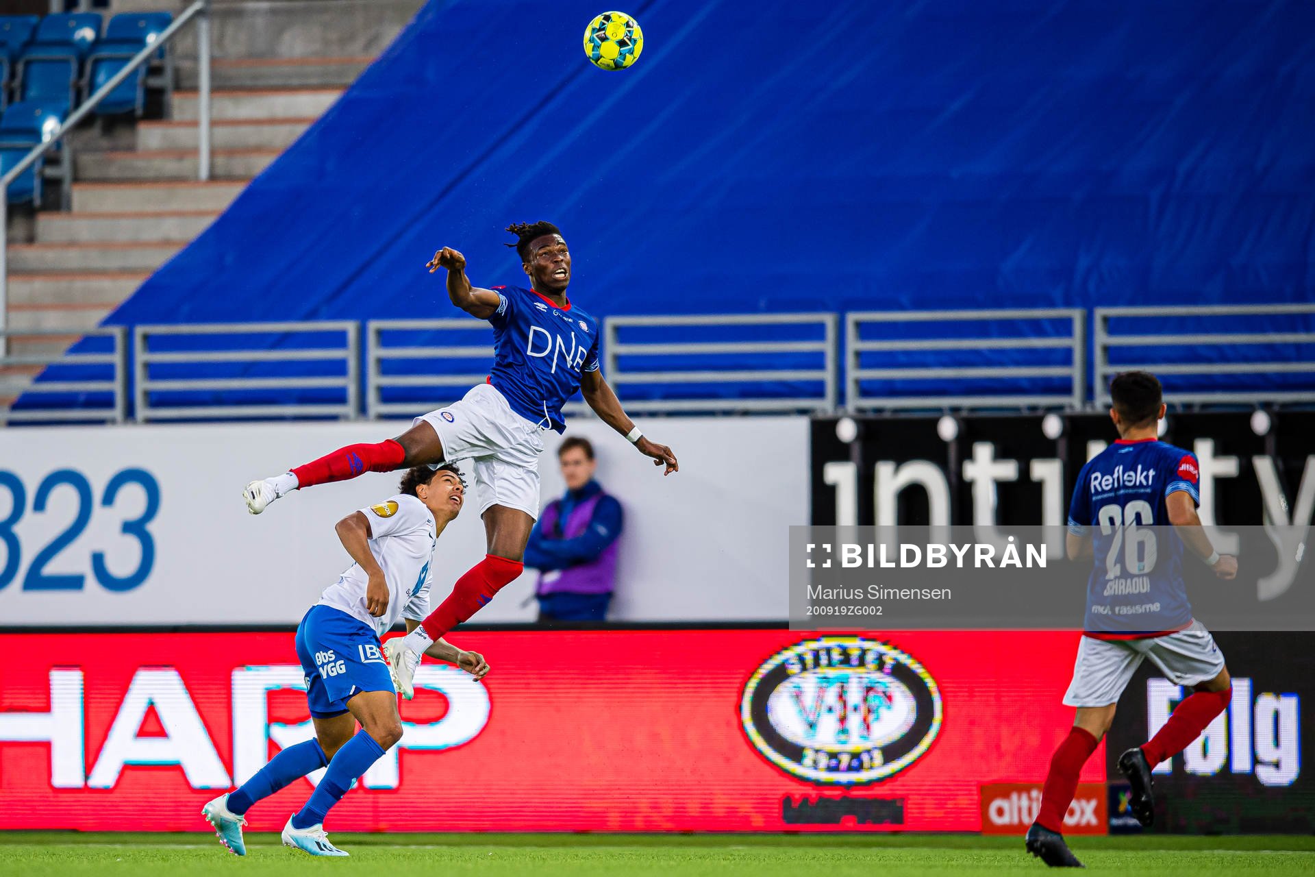 Henry Swenson Wingo of Molde and Samuel Ayomide Adekugbe of
