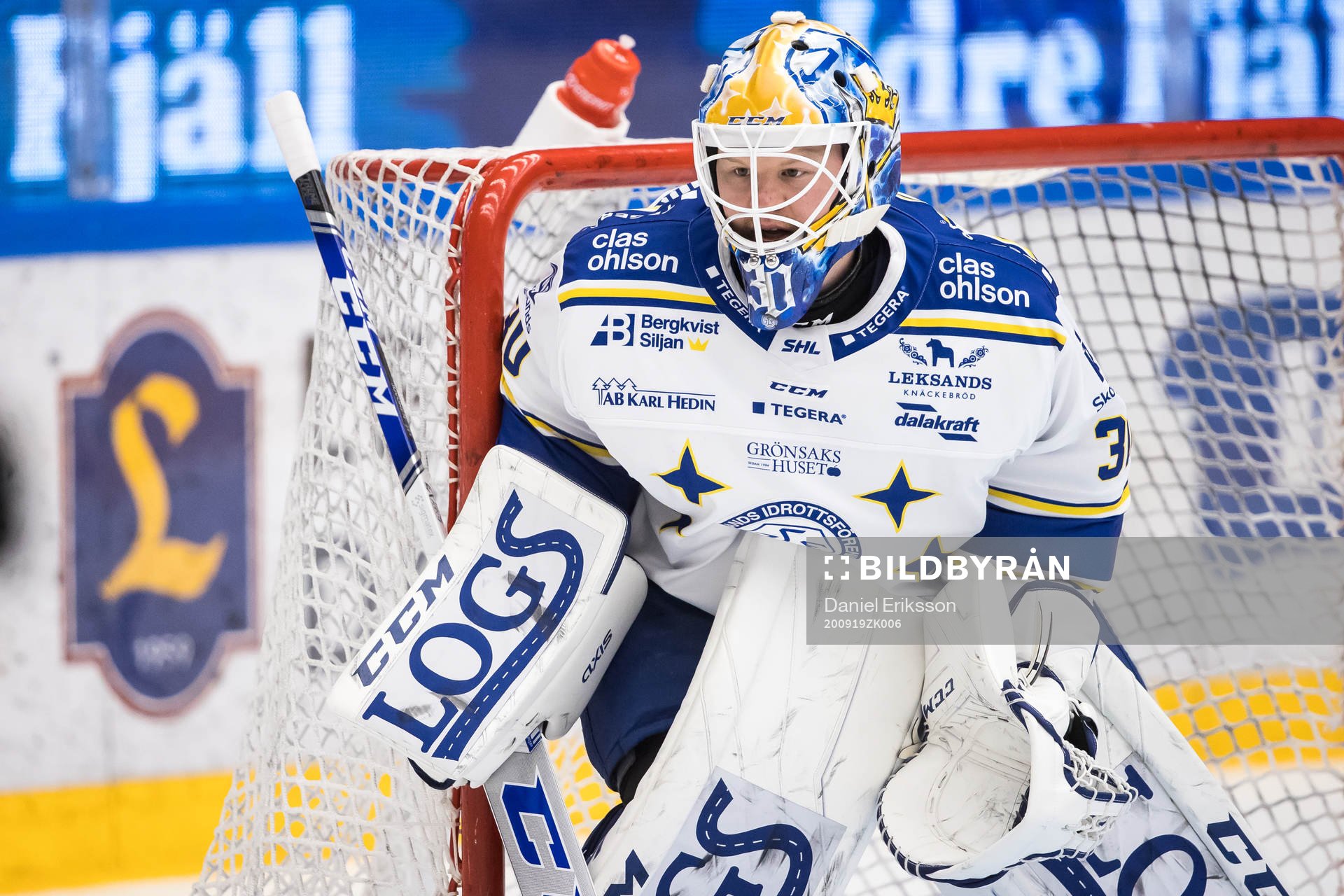 Leksands målvakt Janne Juvonen