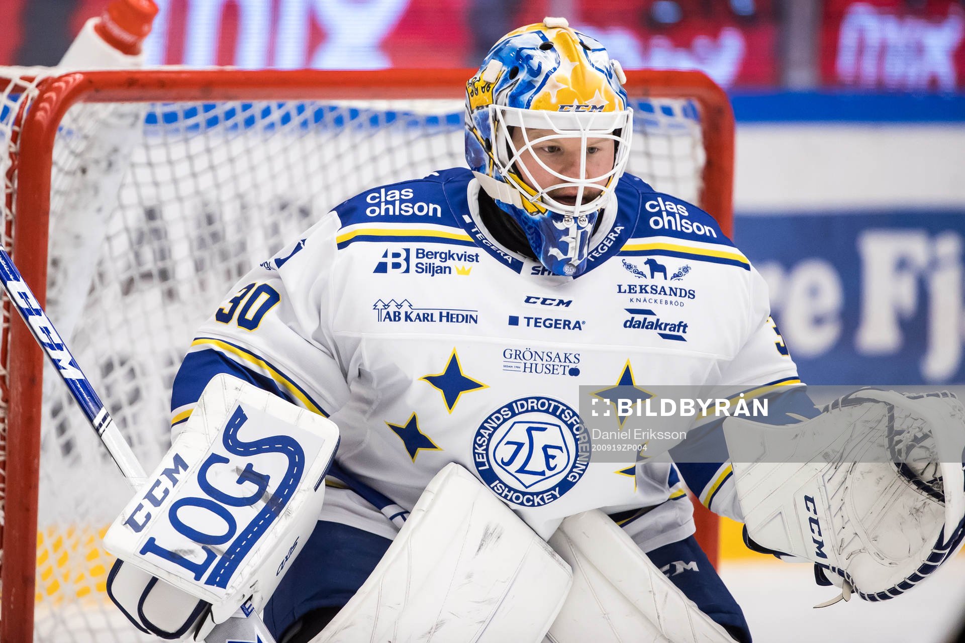 Leksands målvakt Janne Juvonen