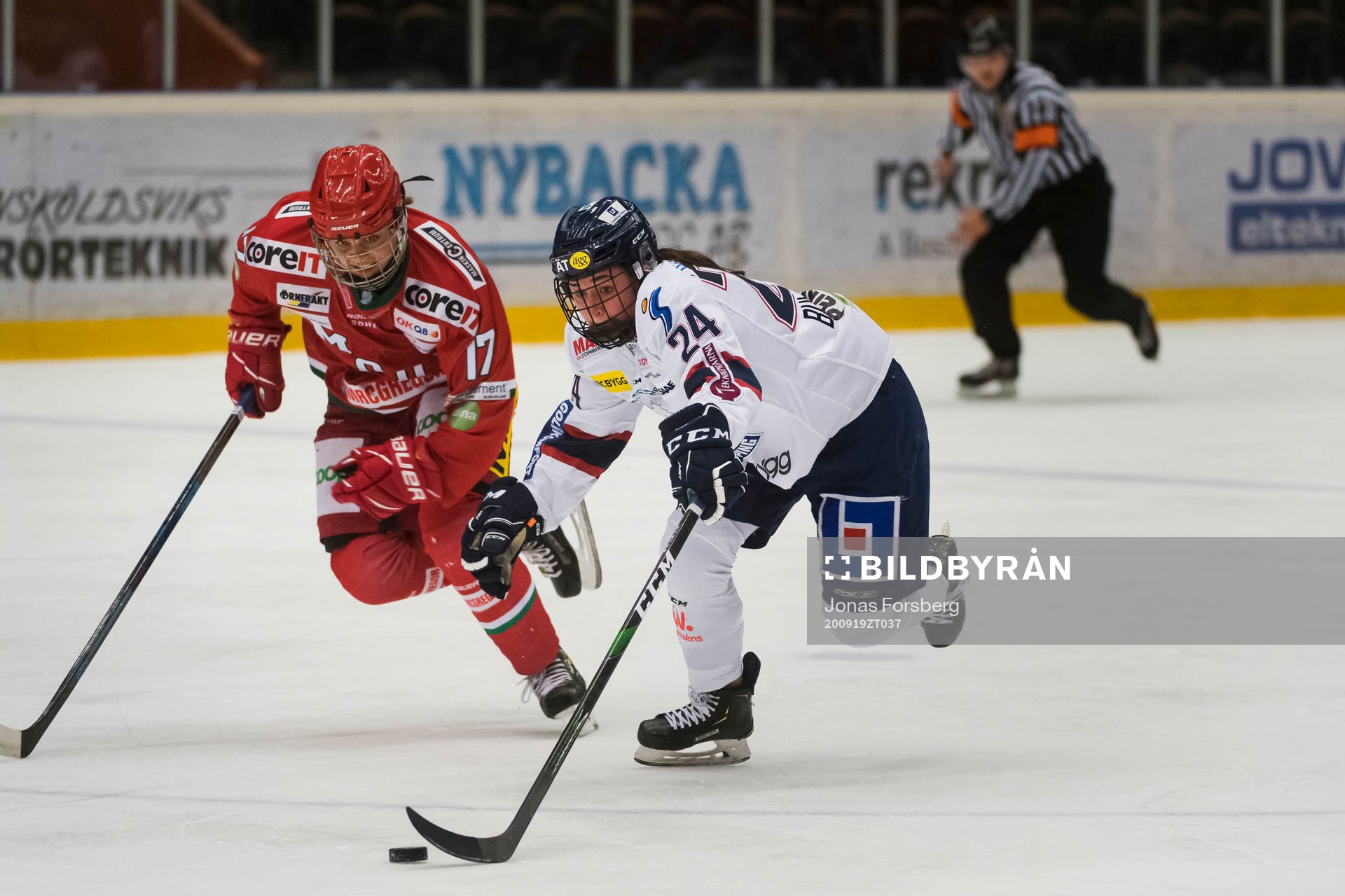 Modos Erica Rieder jagar Linköpings Carly Bullock