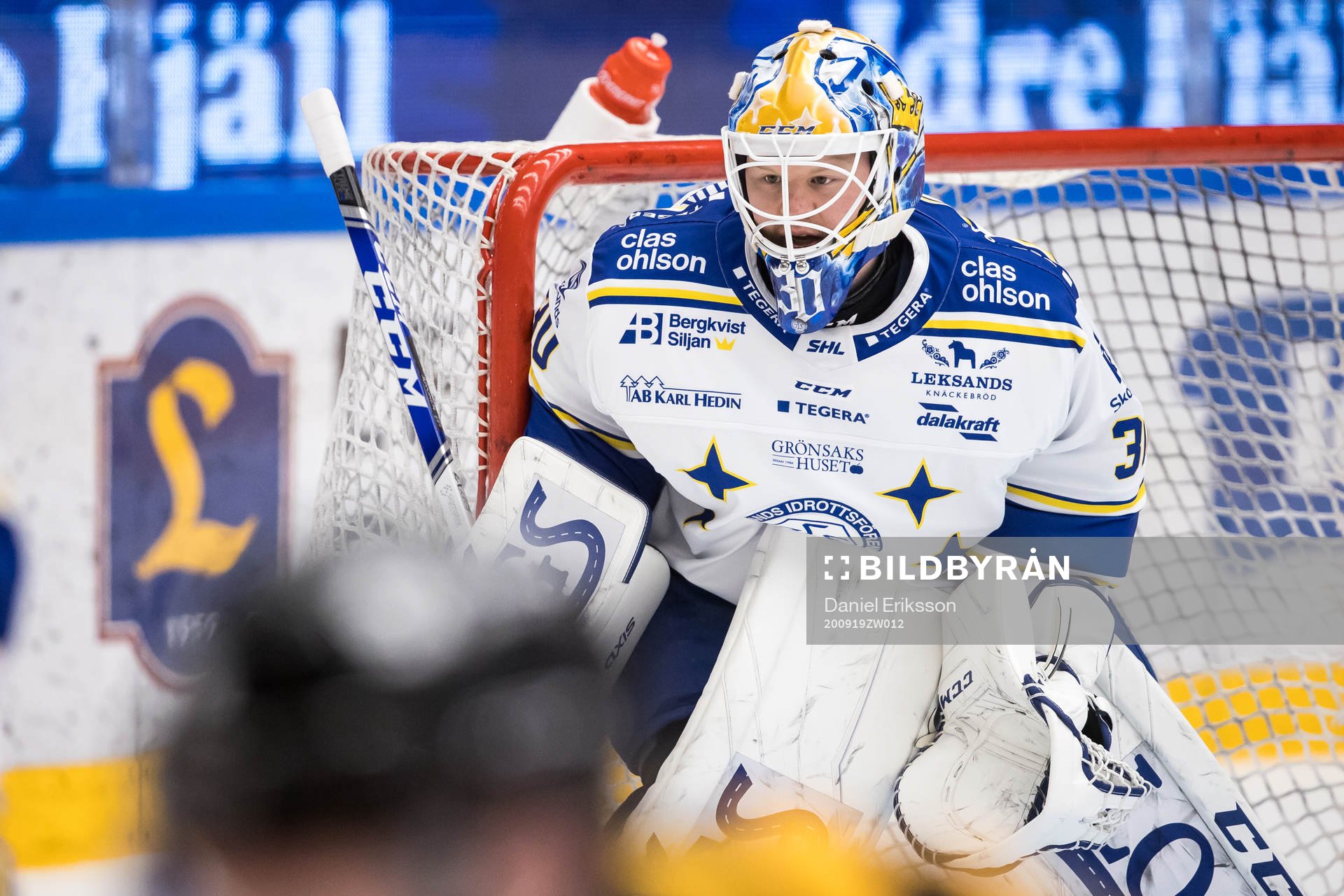 Leksands målvakt Janne Juvonen
