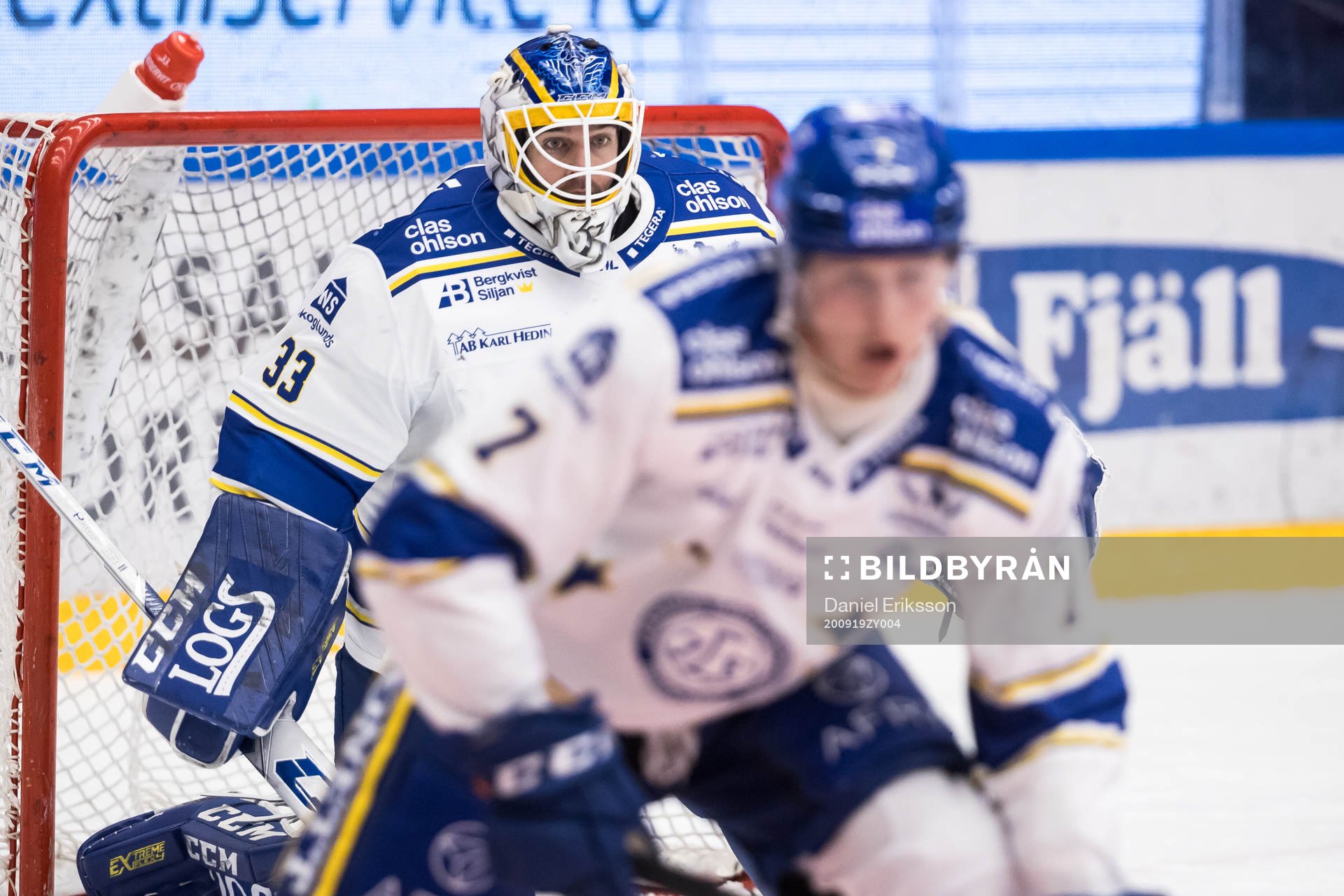 Leksands målvakt Axel Brage