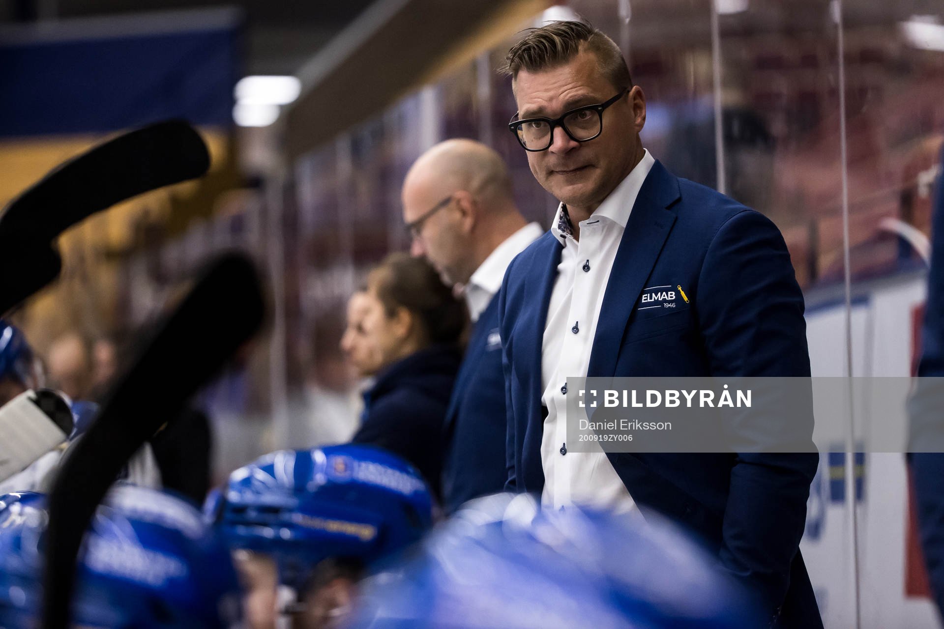 Leksands tränare Björn Hellkvist