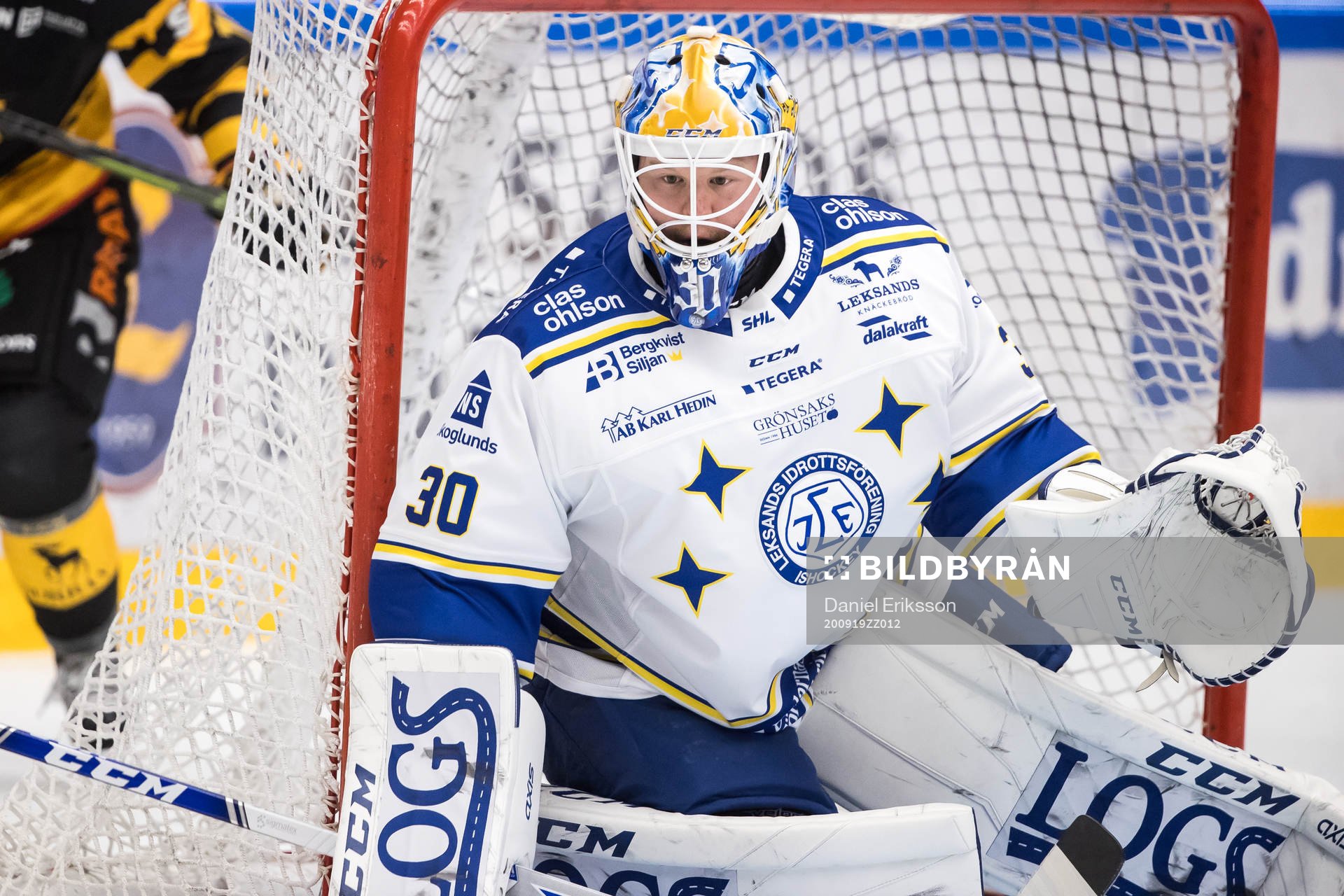 Leksands målvakt Janne Juvonen