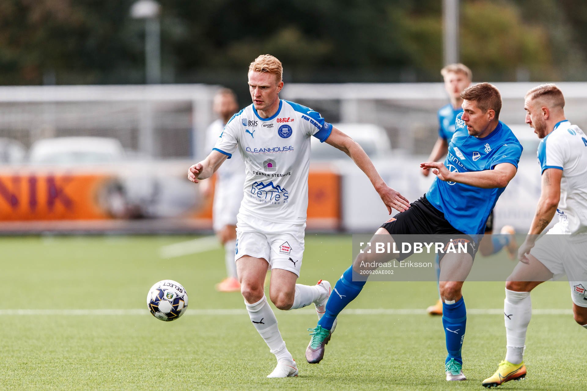 Akropolis Nicklas Maripuu och Sotirios Nikopoulos i en kamp