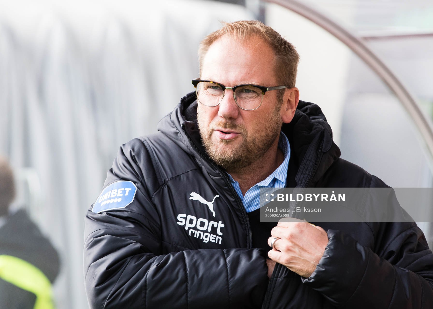 Halmstads tränare Magnus Haglund