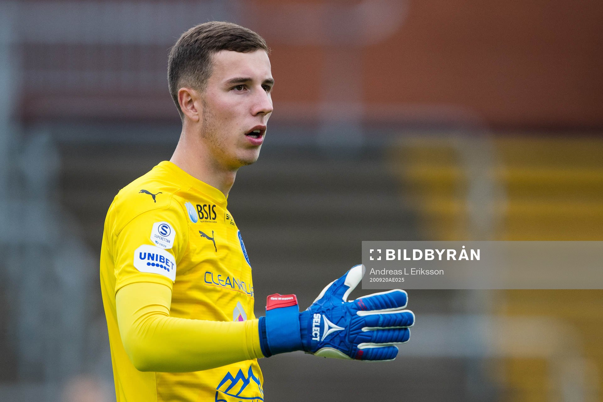 Akropolis målvakt Samuel Brolin
