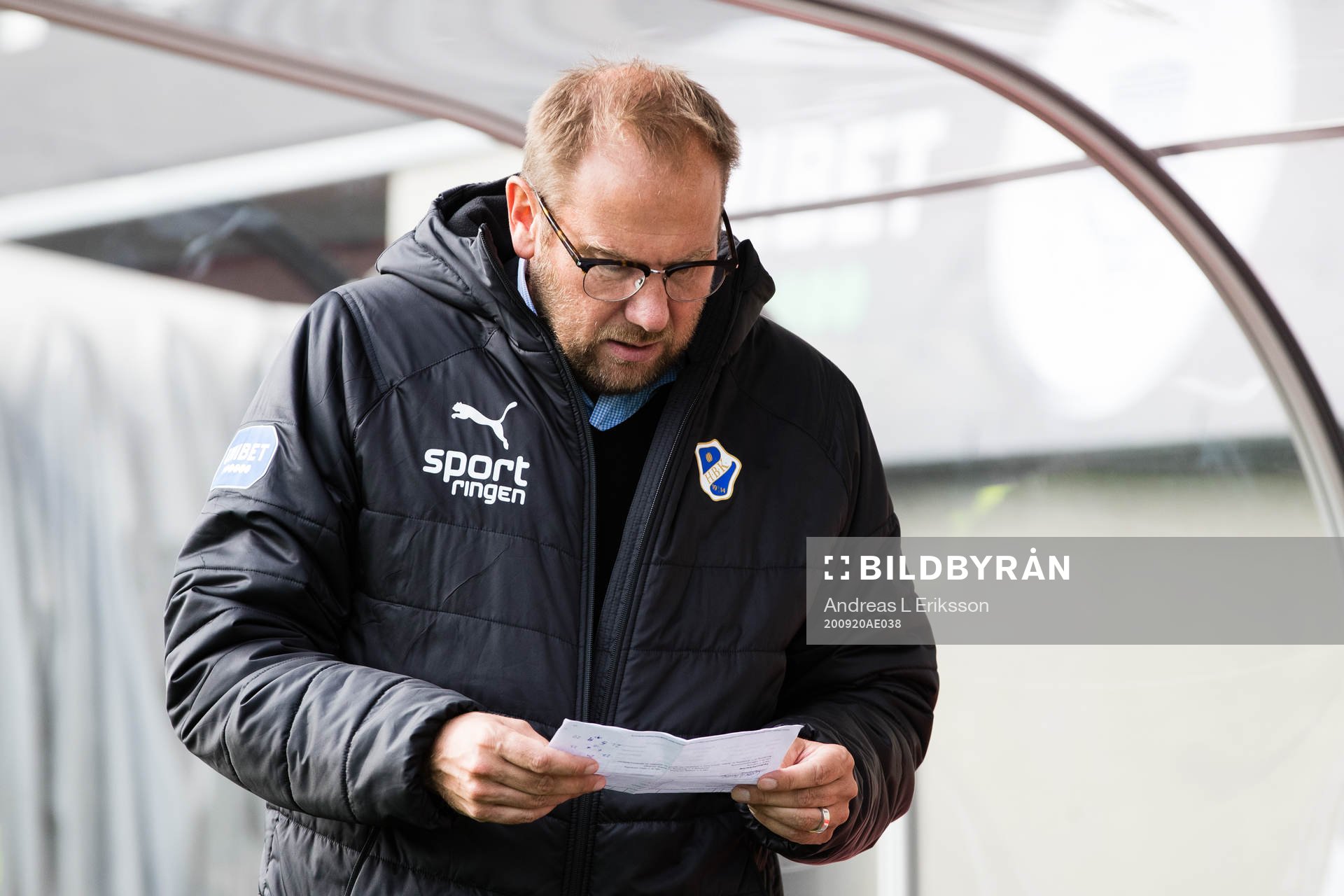 Halmstads tränare Magnus Haglund