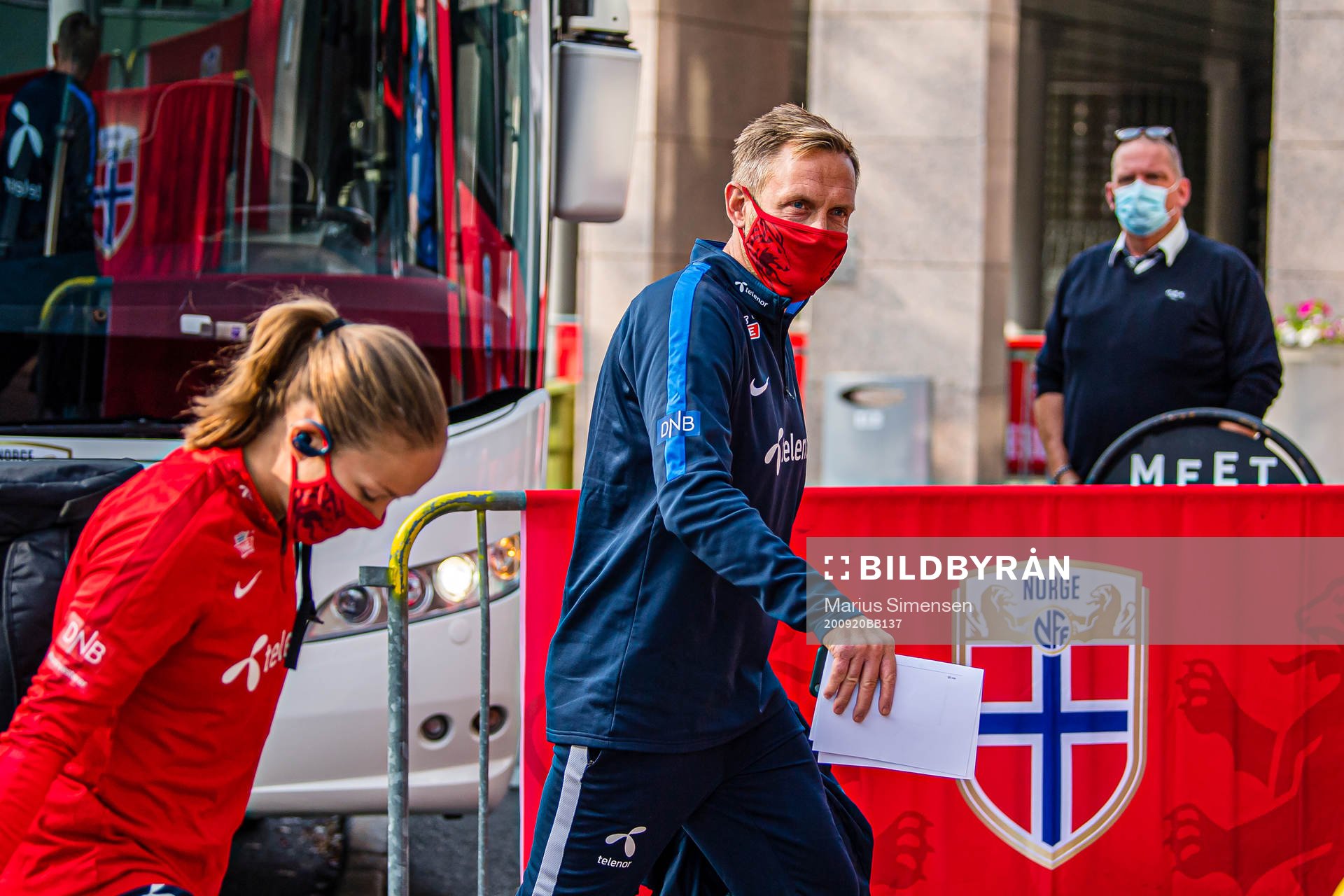 Martin Sjögren, head coach of the Norwegian women’s