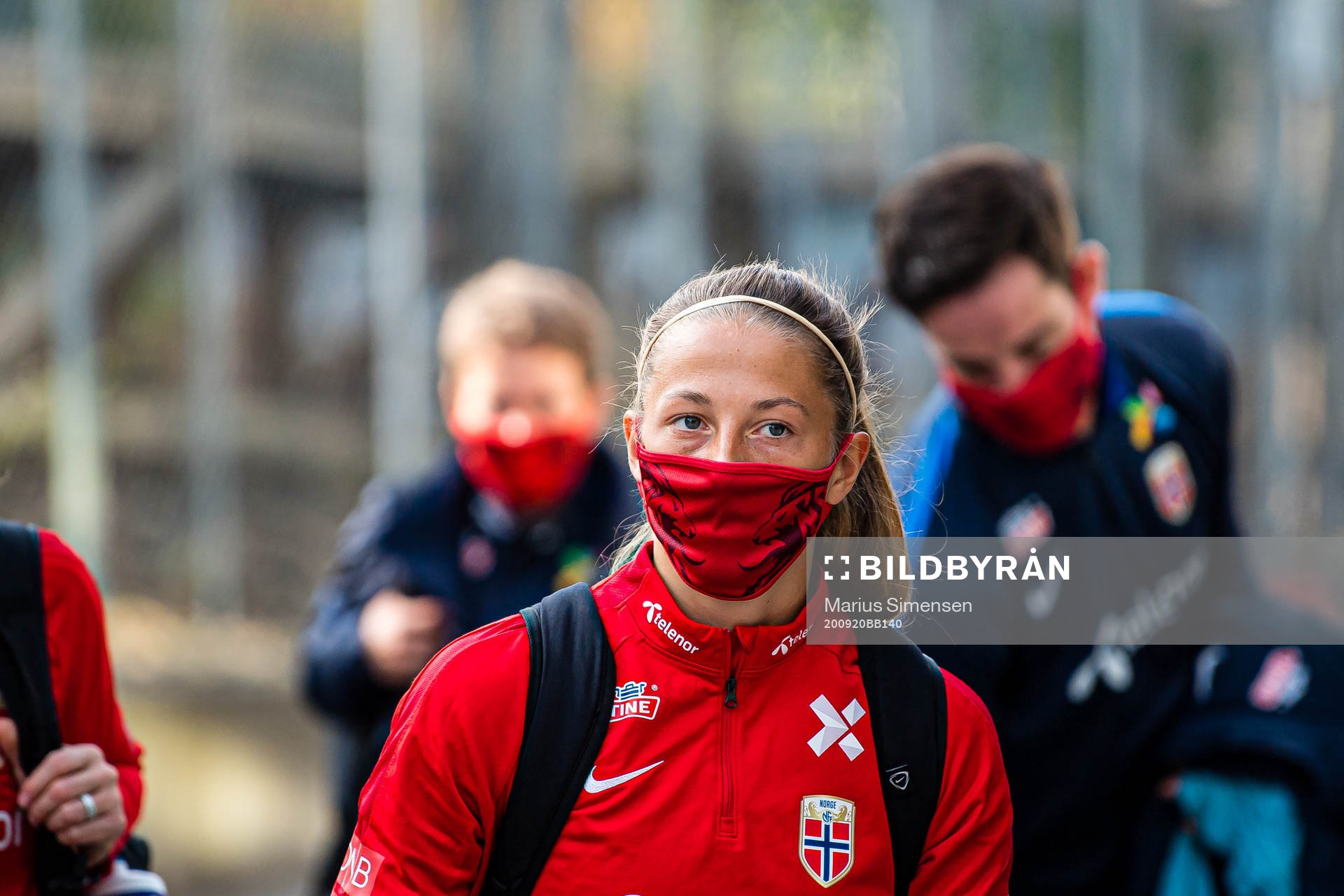 Cecilie Hauståker Fiskerstrand of the Norwegian women’s