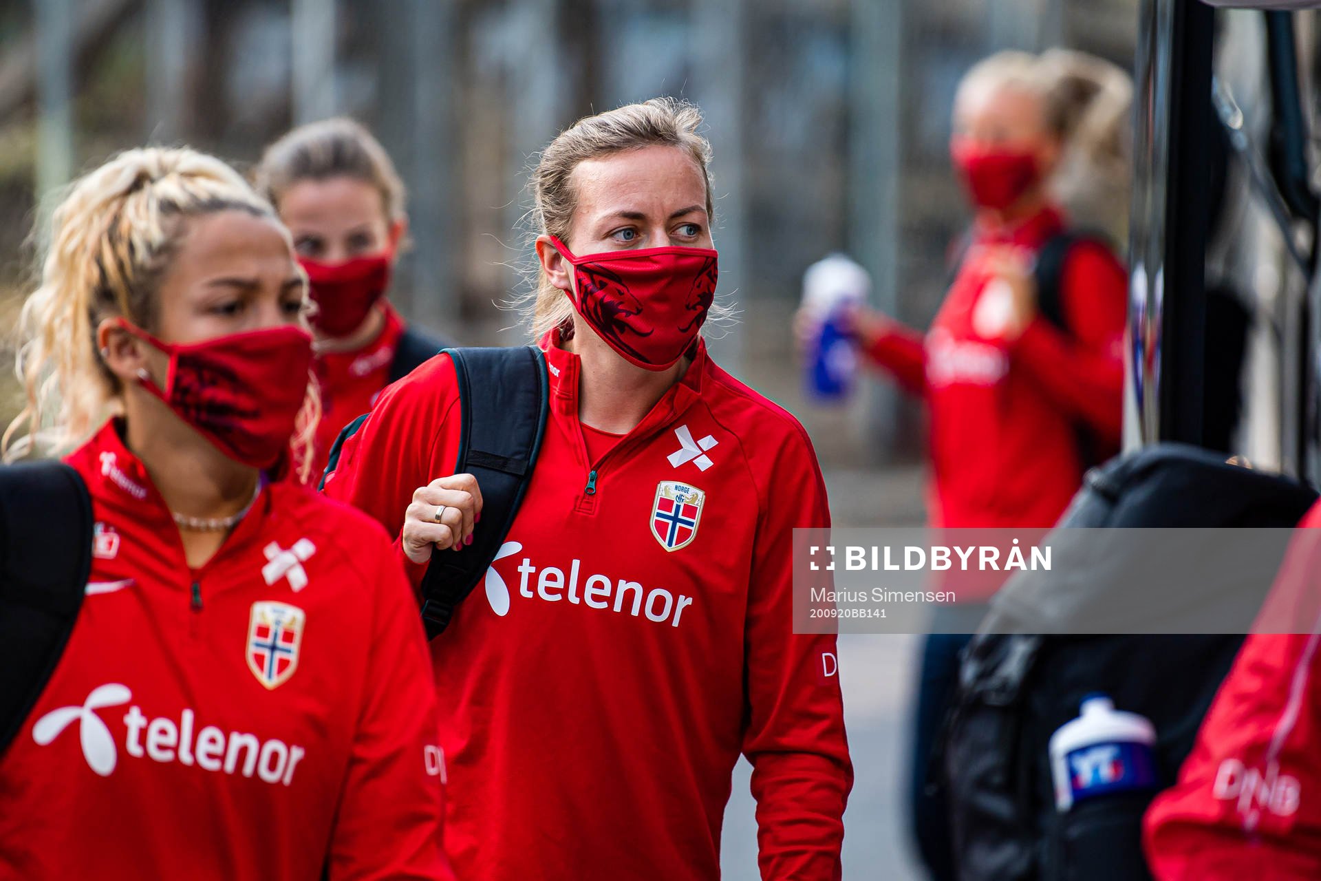 Kristine Minde of the Norwegian women’s national football