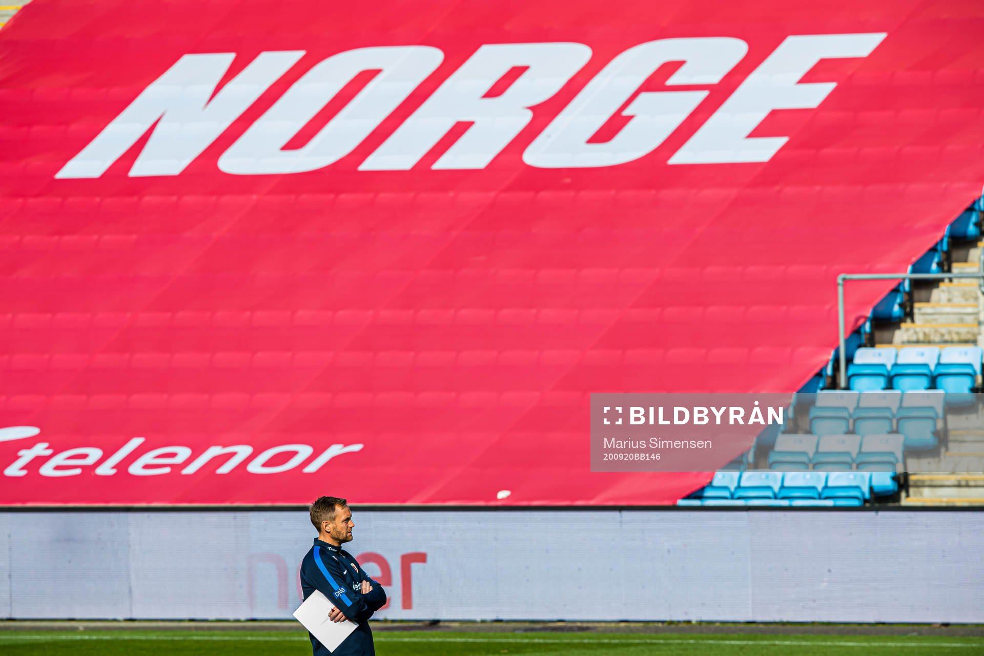 Martin Sjögren, head coach of the Norwegian women’s