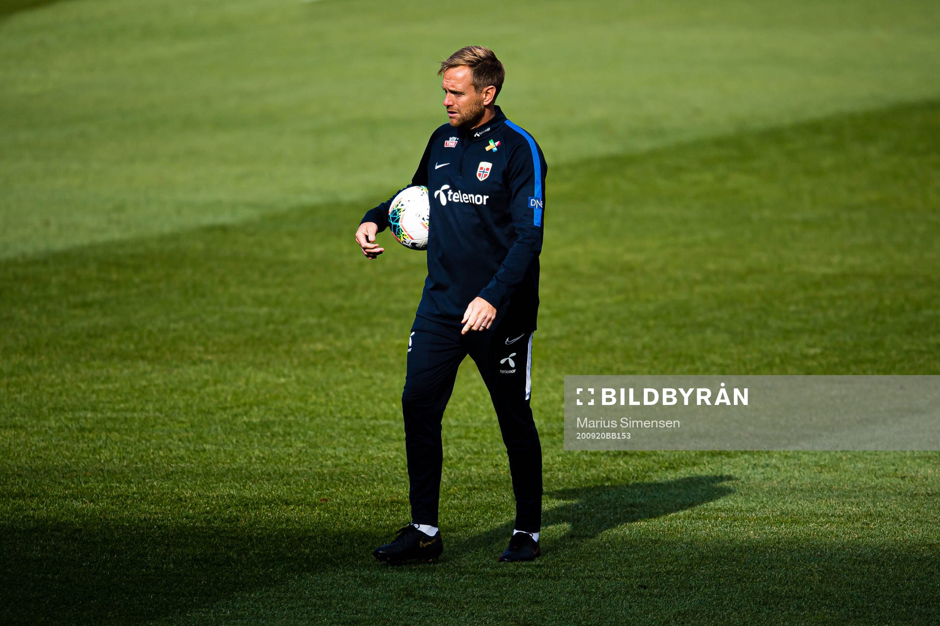 Martin Sjögren, head coach of the Norwegian women’s