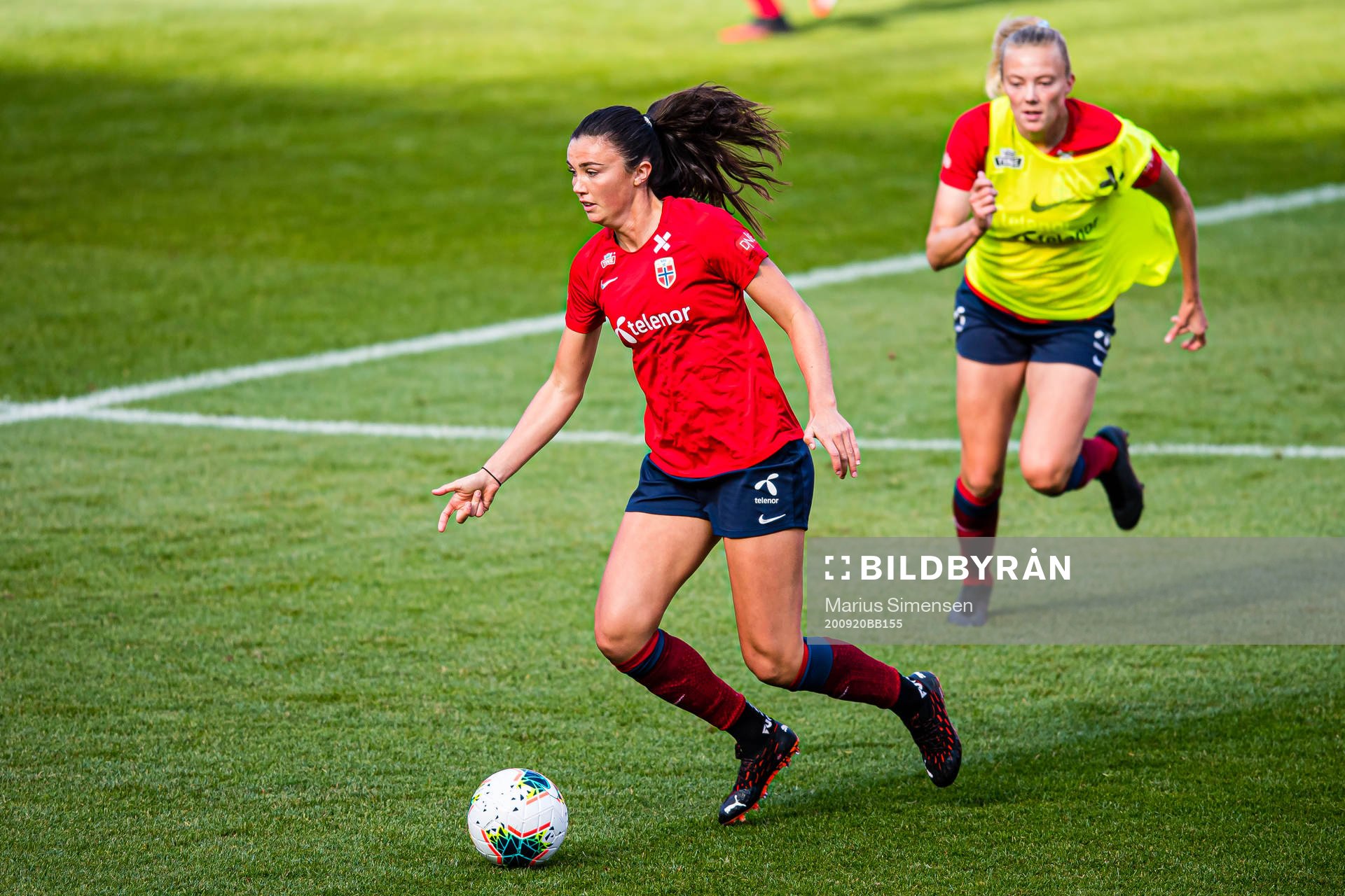 Ingrid Syrstad Engen of the Norwegian women’s national