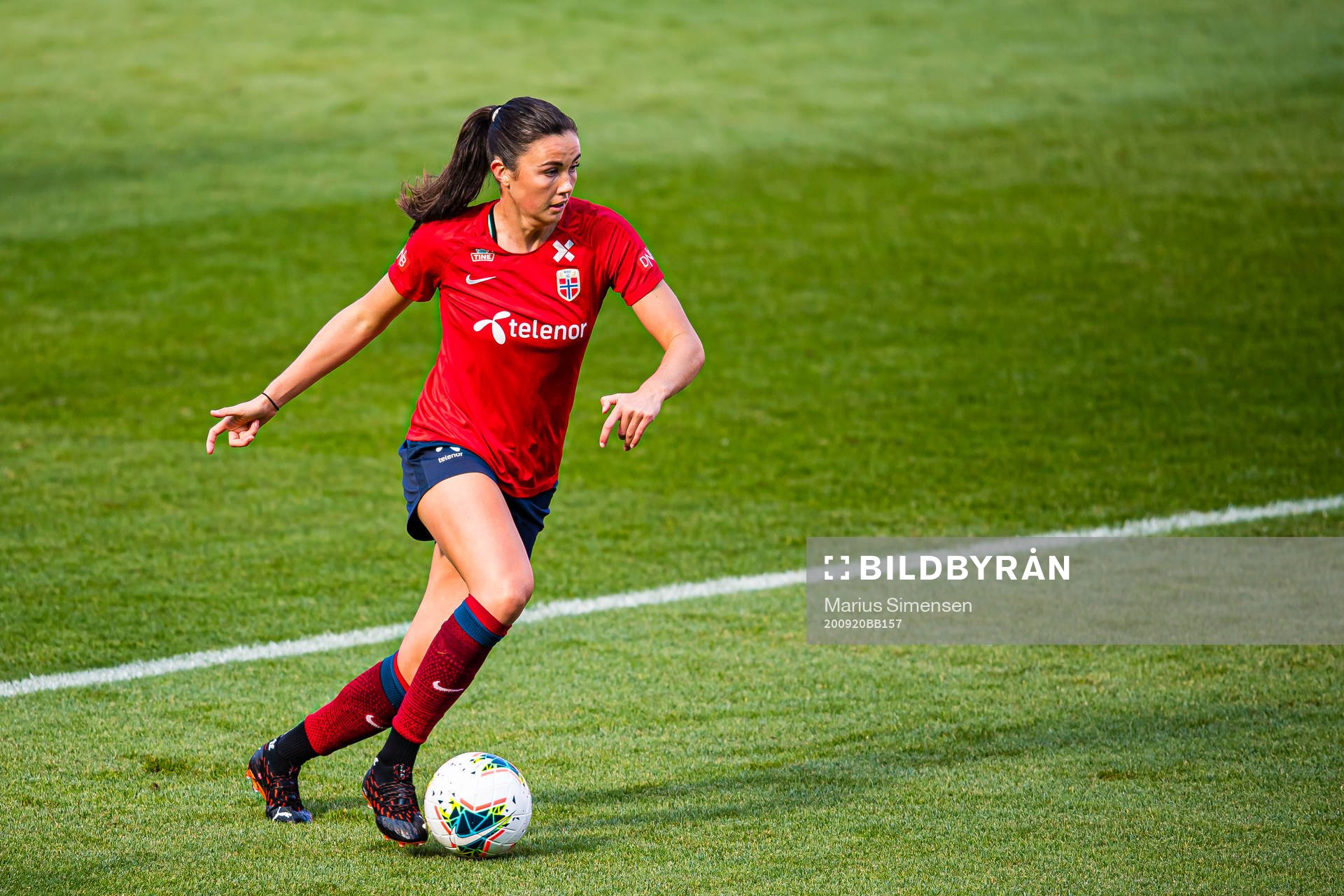 Ingrid Syrstad Engen of the Norwegian women’s national