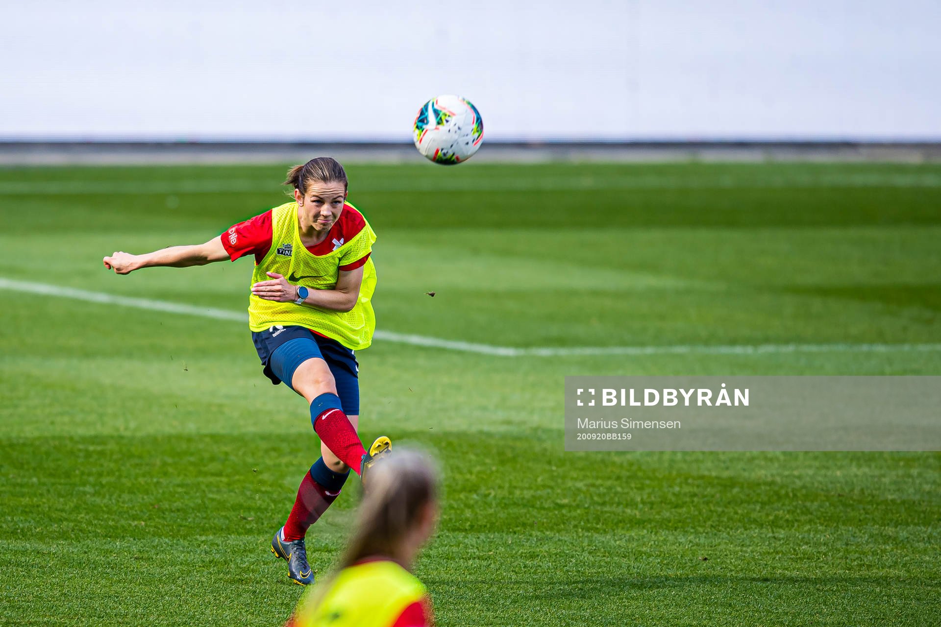 Tuva Hansen of the Norwegian women’s national football